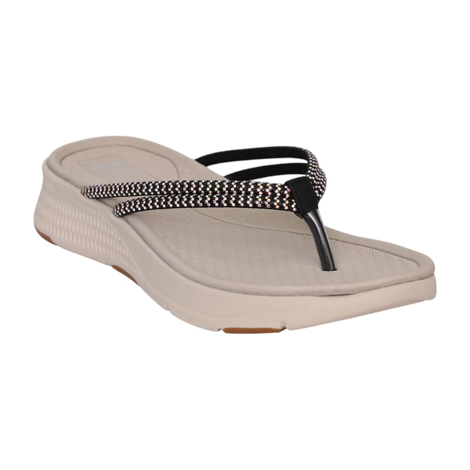 Women Black Radiance Wedge