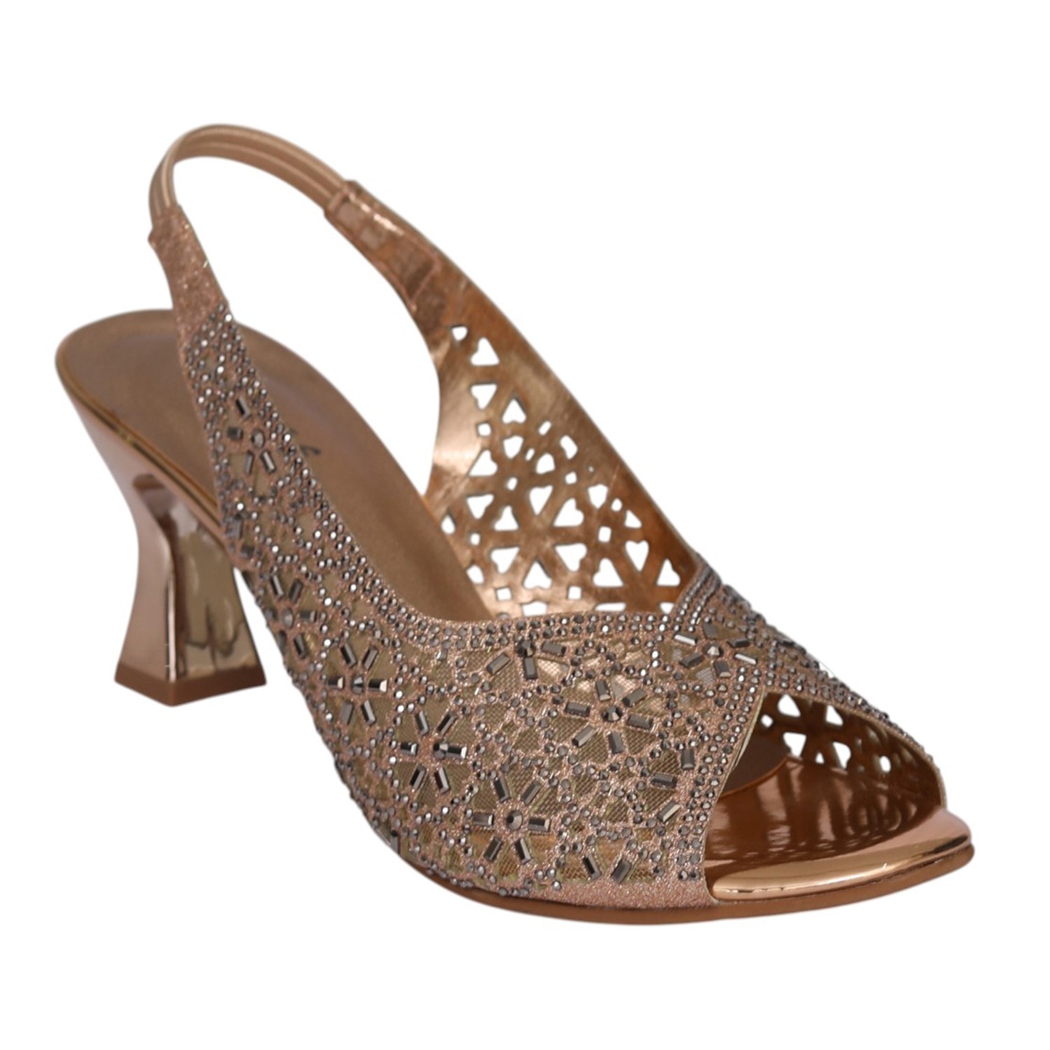 Women Sulthan Glam Cutout Slingback Heel