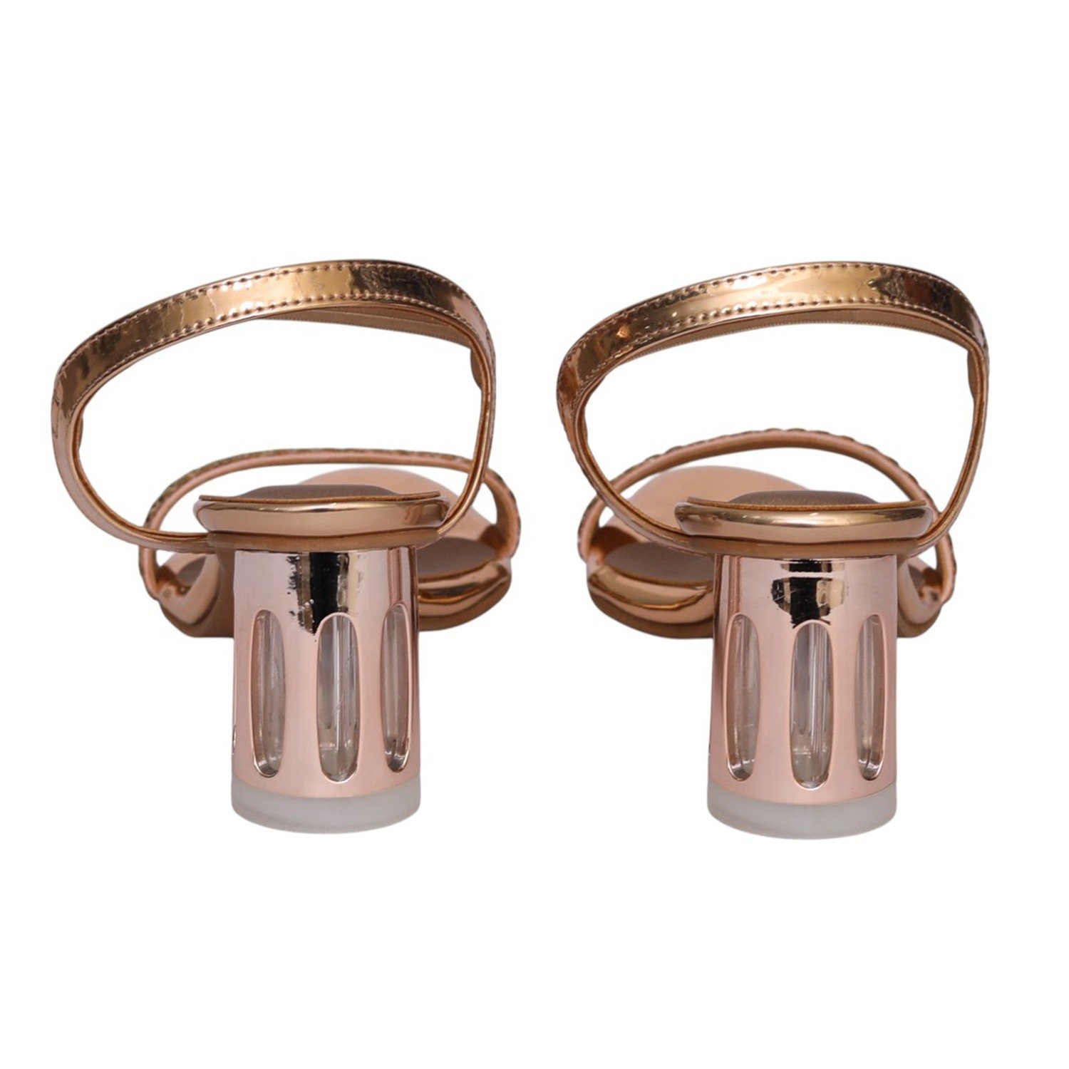 Women Sulthan Crystal Strap Statement Heel