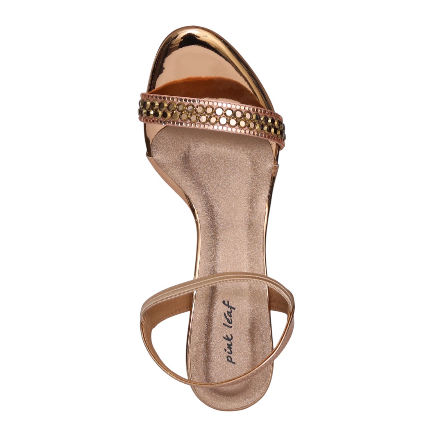 Women Sulthan Crystal Strap Statement Heel