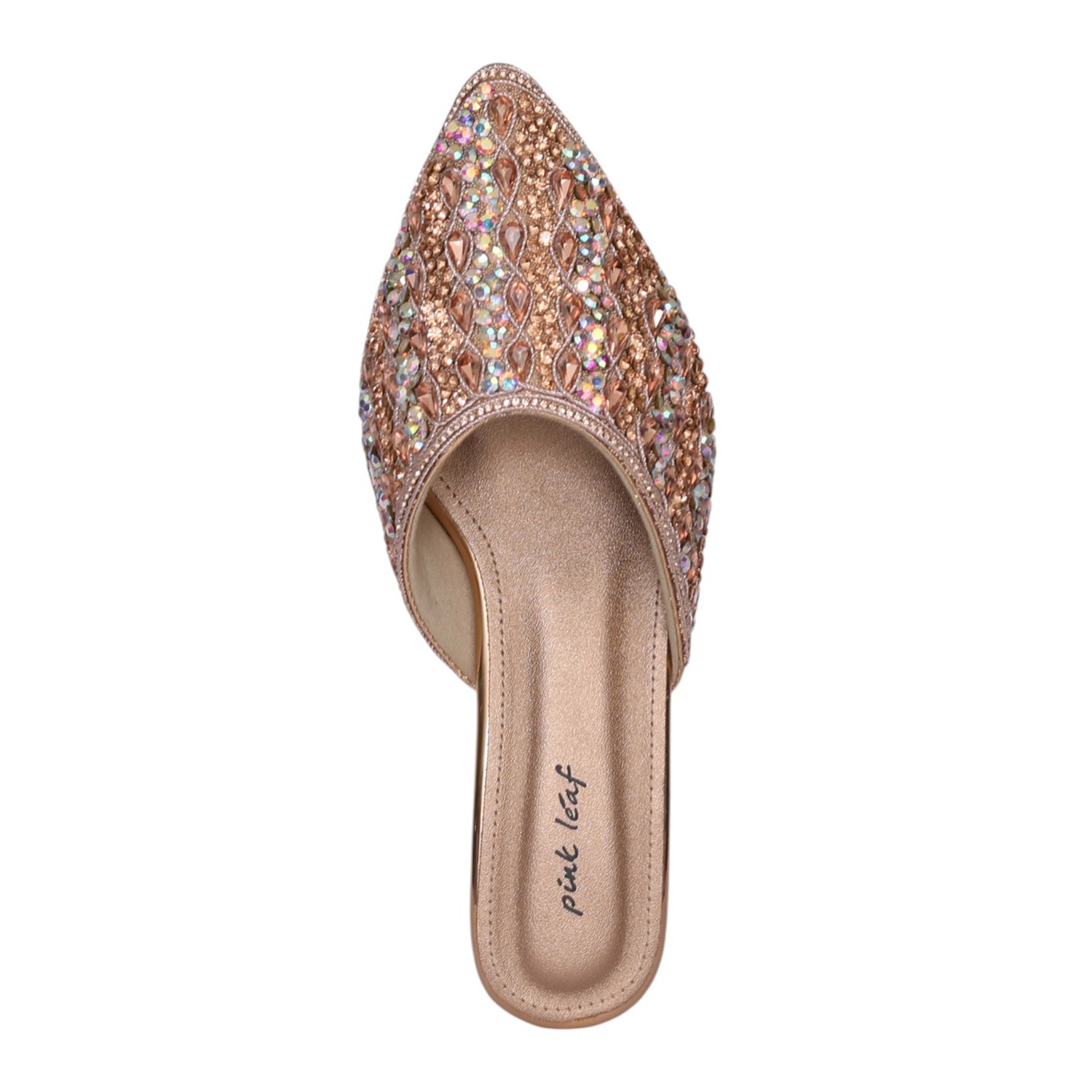 Women Sulthan Luxe Rhinestone Mule Heel