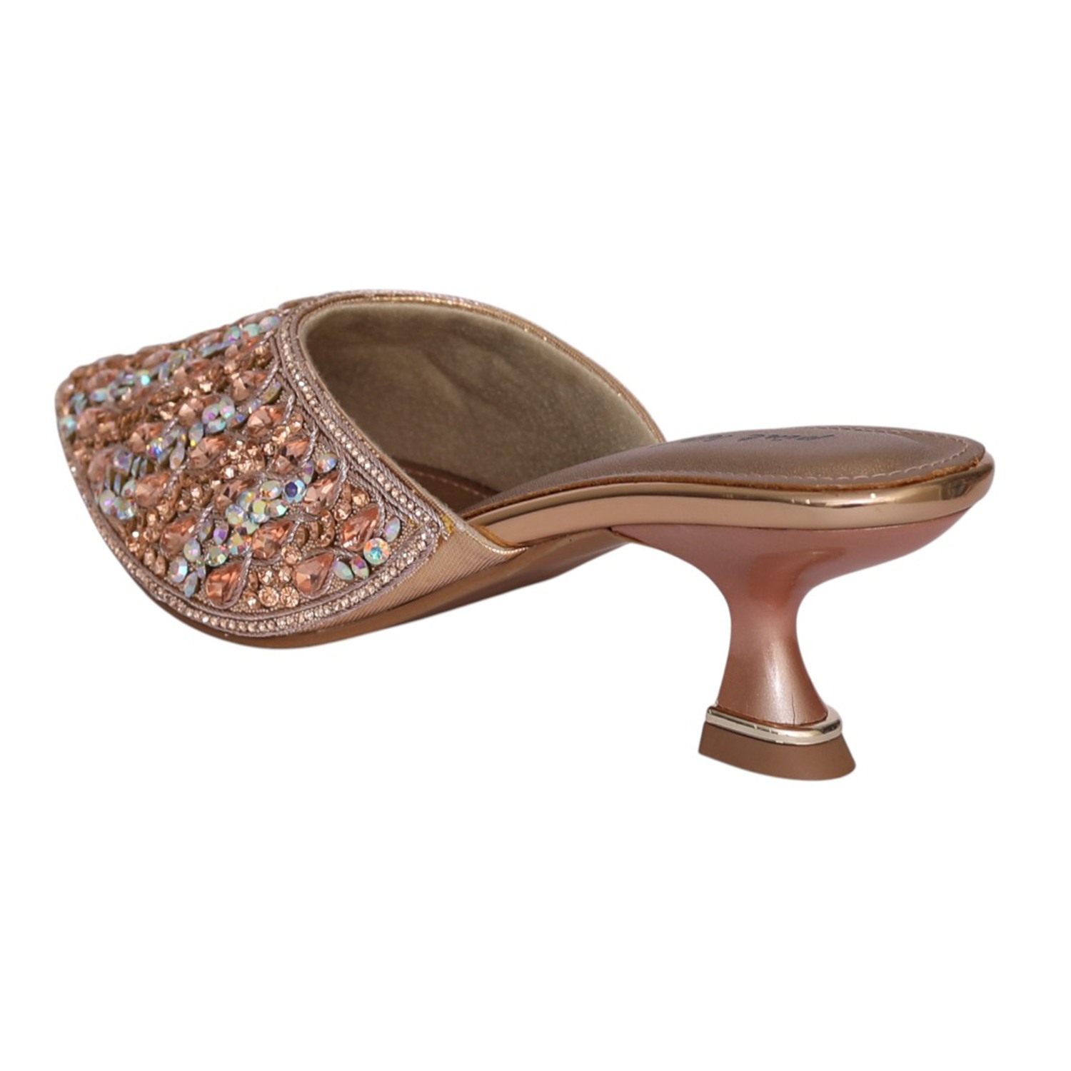 Women Sulthan Luxe Rhinestone Mule Heel