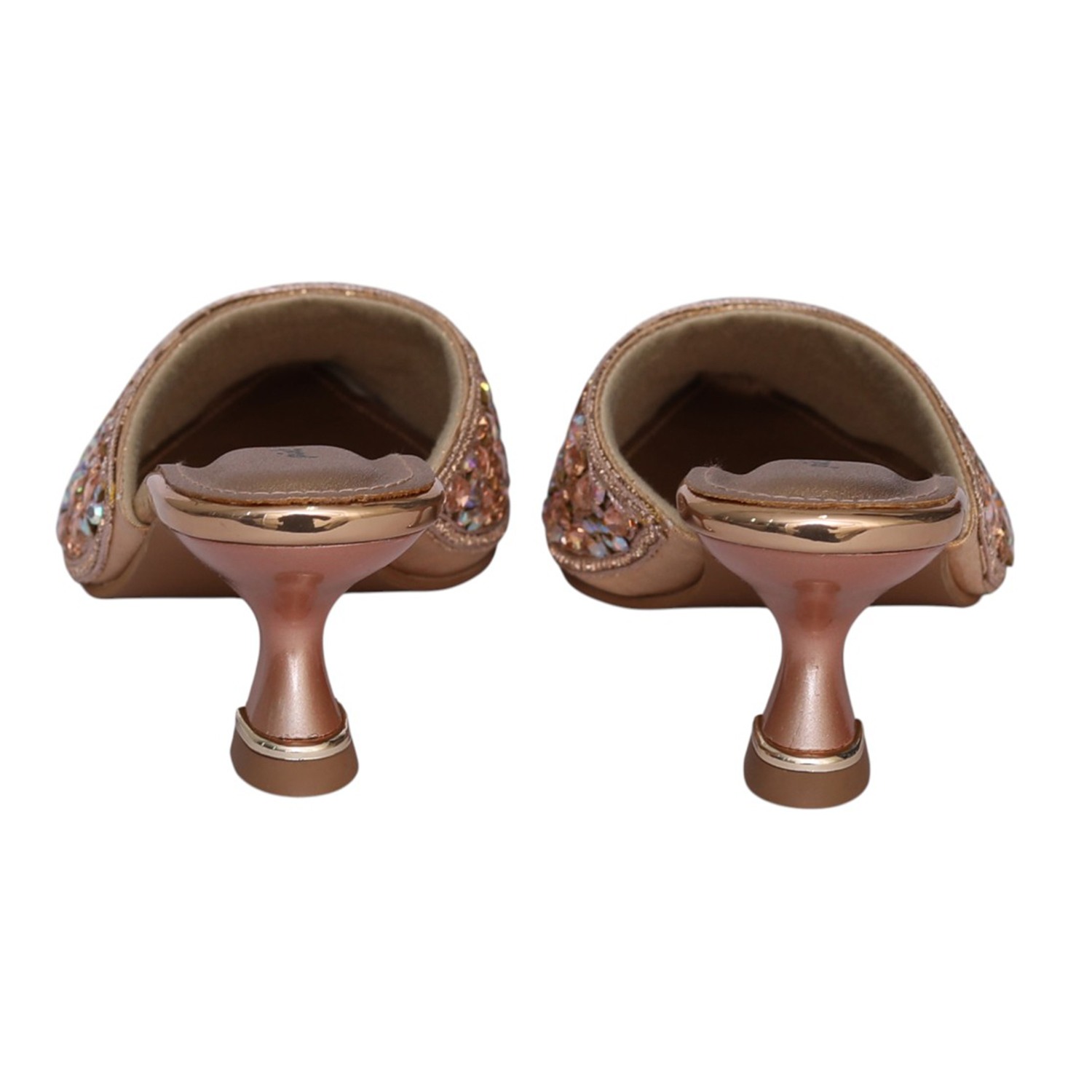 Women Sulthan Luxe Rhinestone Mule Heel