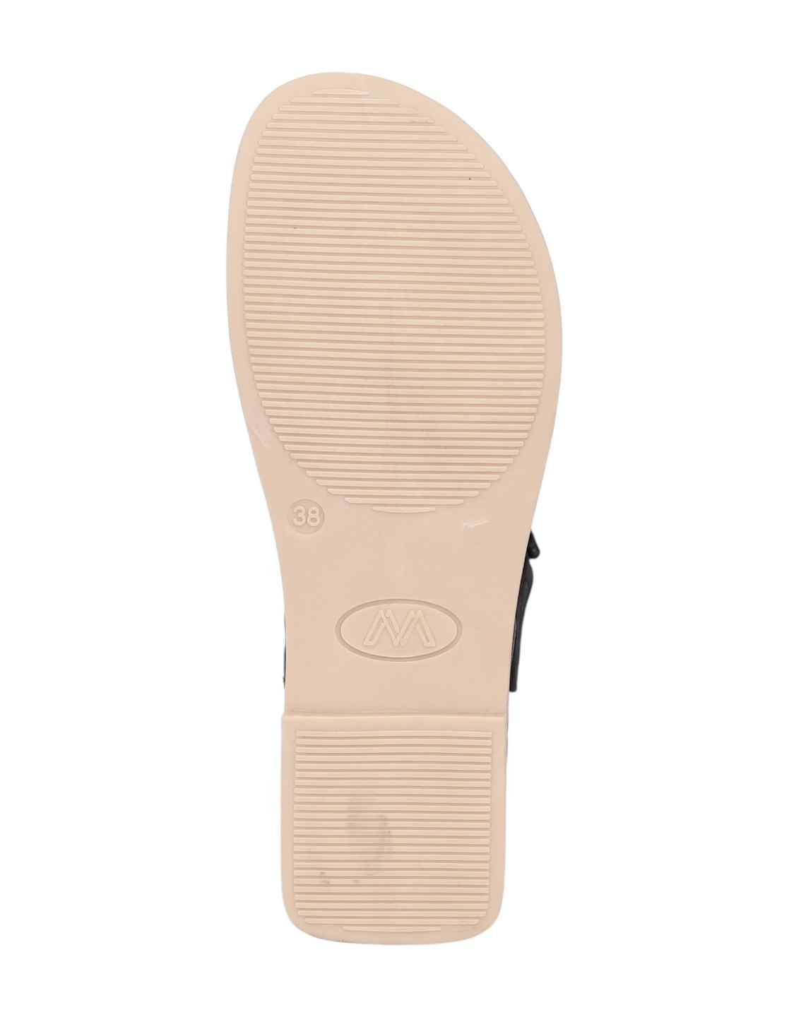 Women Black Soft Sole Sandal