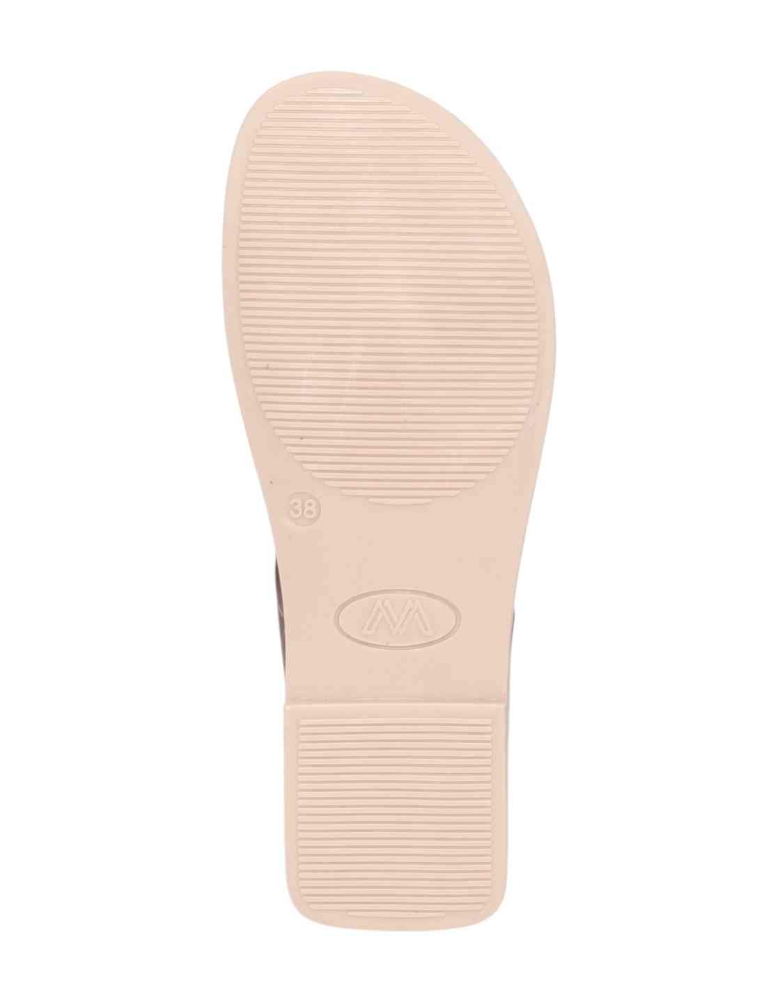 Women Brown Soft Sole Sandal