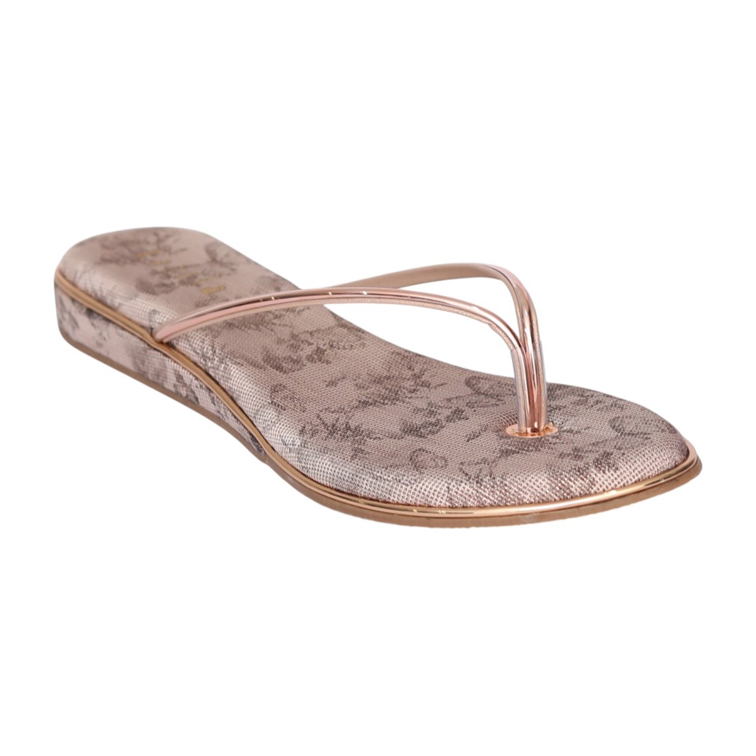 Women Antique Printed Comfort Flip Flop