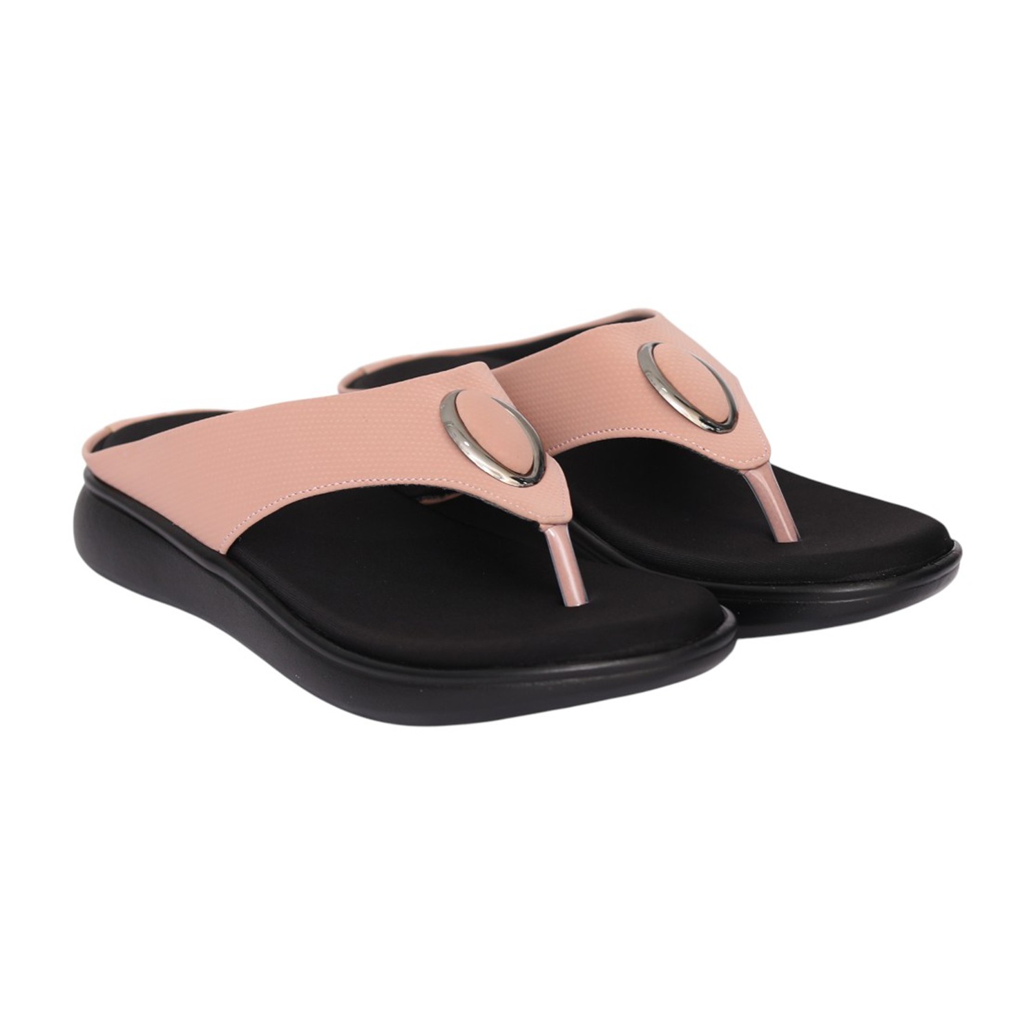 Women Peach Chic Everyday Wedge