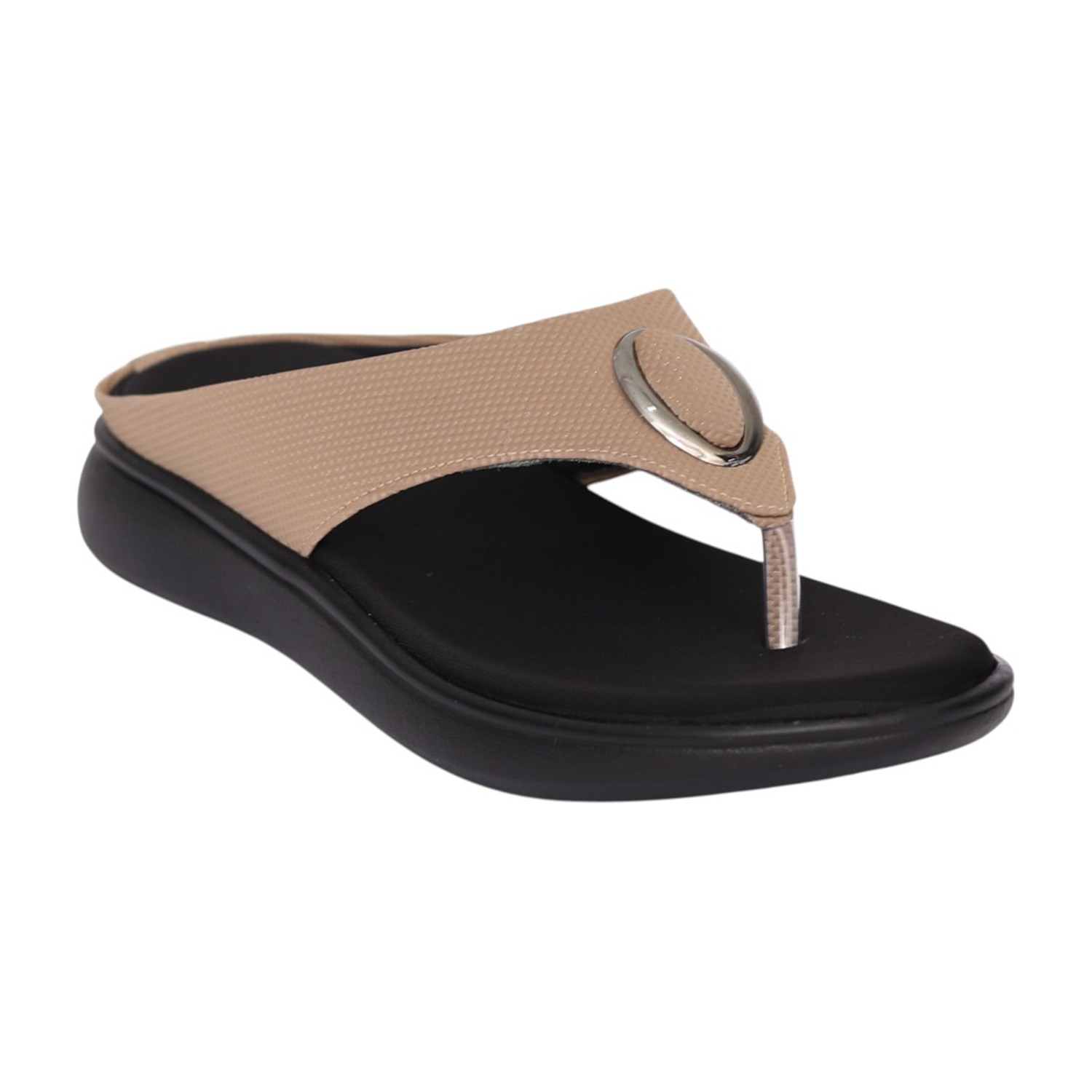 Women Taupe Chic Everyday Wedge