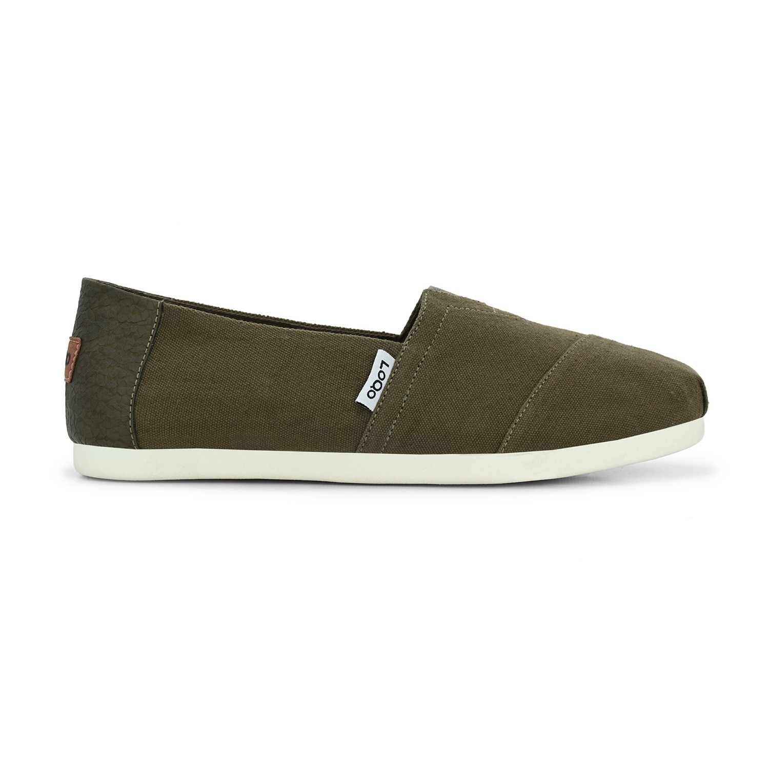 LoQo | Alpari Go Men's Olive Slip-ons|1