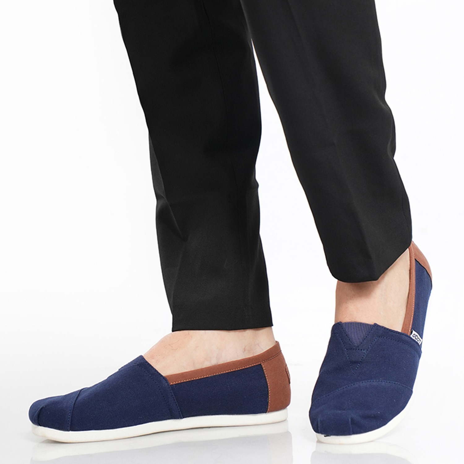 Alpari Go Men's Navy Slip-ons