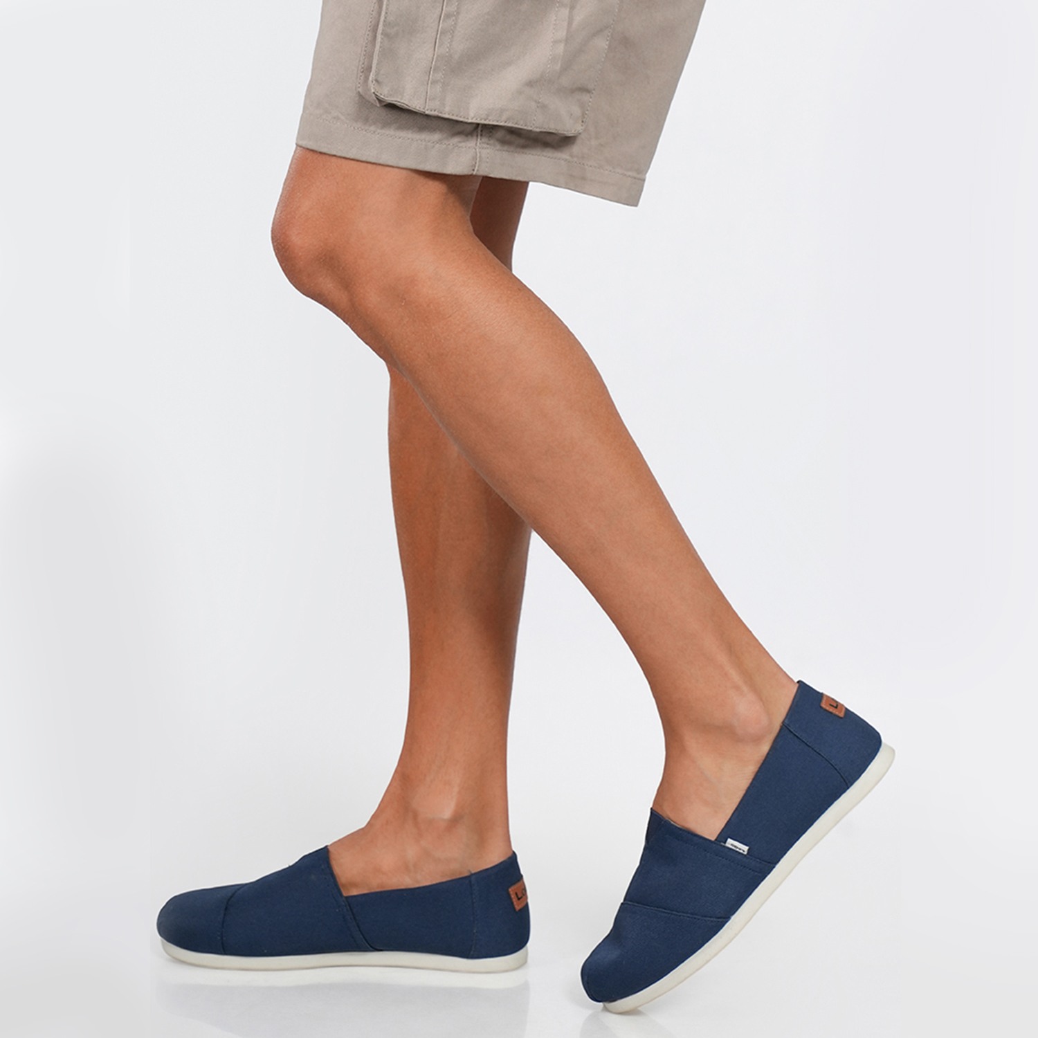 LoQo | Alpari Klassic Men's Blue Slip-ons|0
