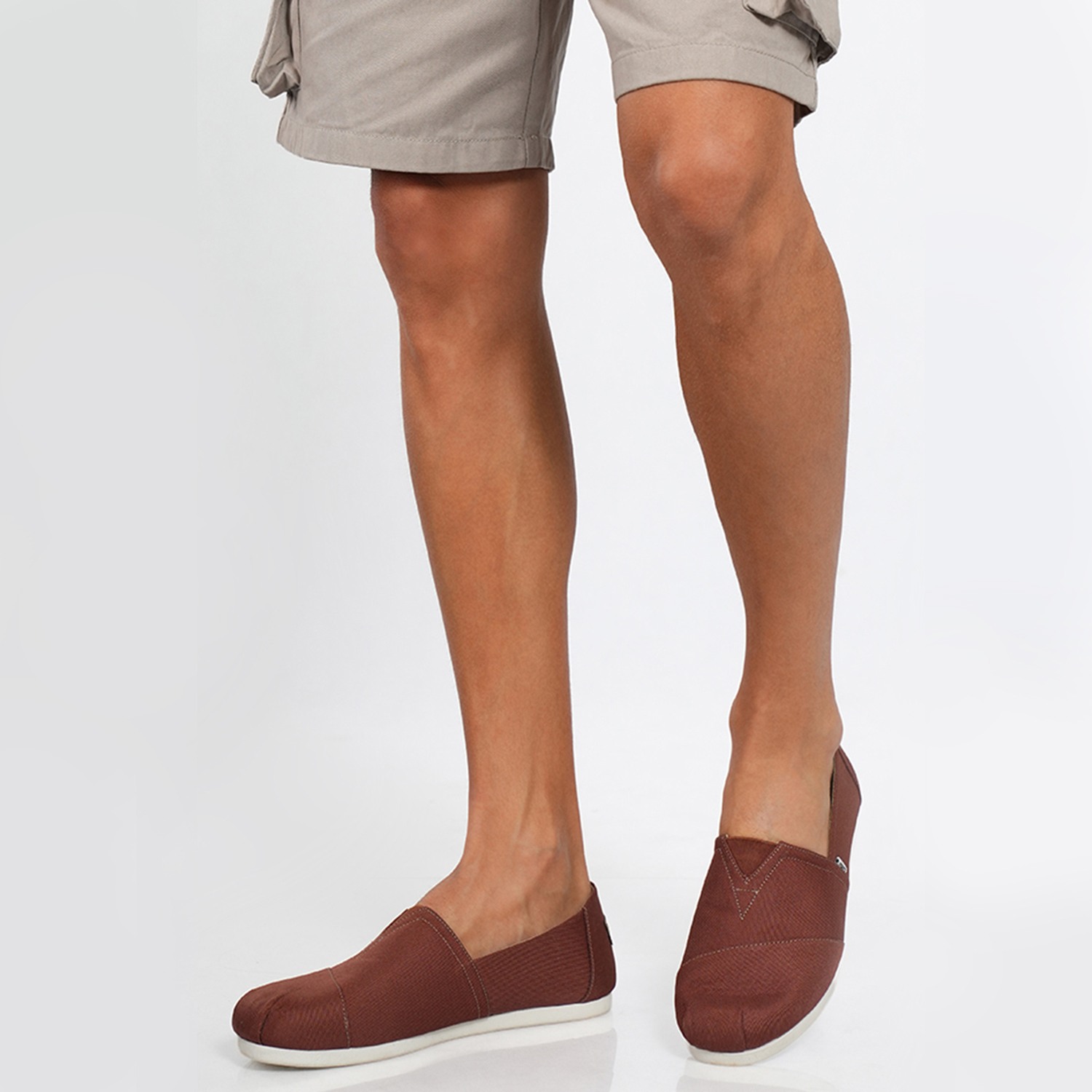 Alpari Klassic Men's Rust Slip-ons
