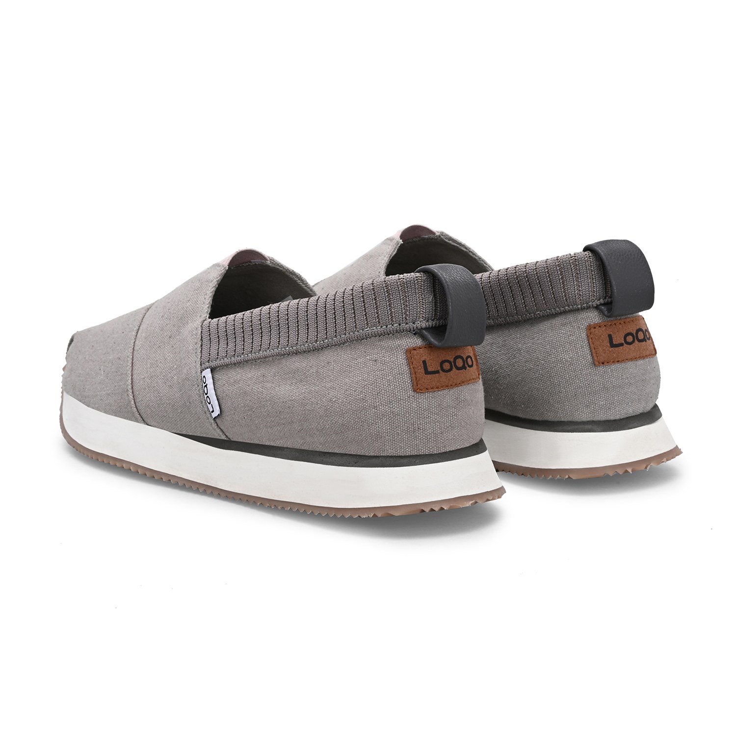 LoQo | Men's Alpari Step Grey Snoafers|4