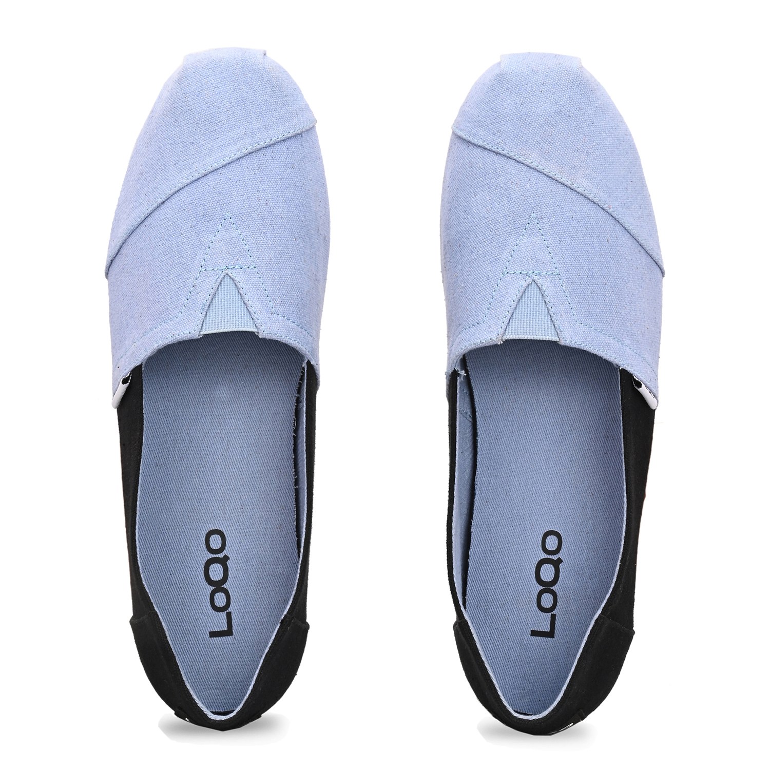 LoQo | Alpari Duo Men's Denim Slip-ons|3