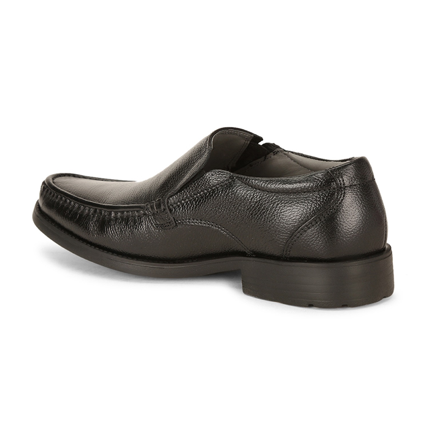 Mocca Zero G Black Formal Shoes For Men