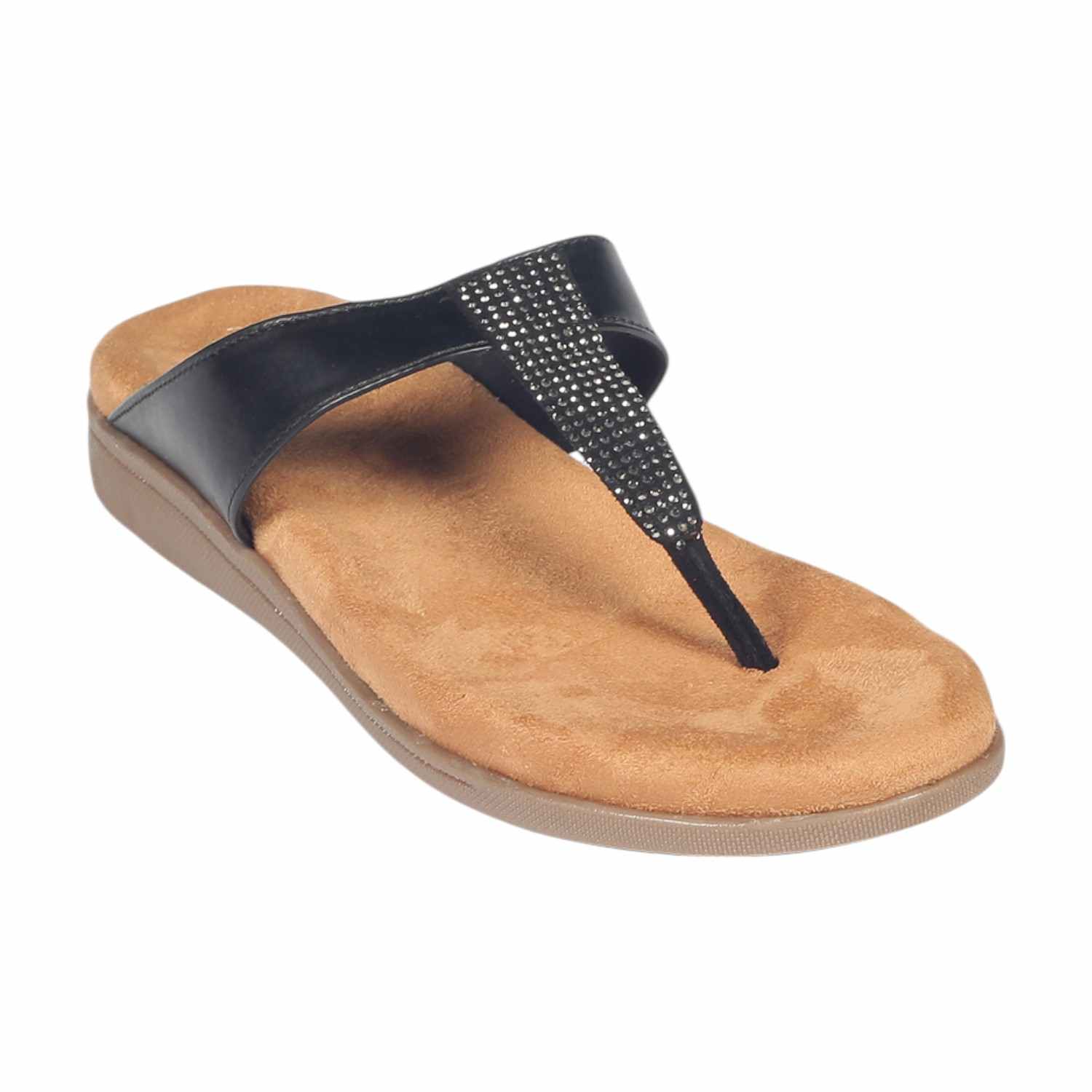 Monrow Defne Black Flat