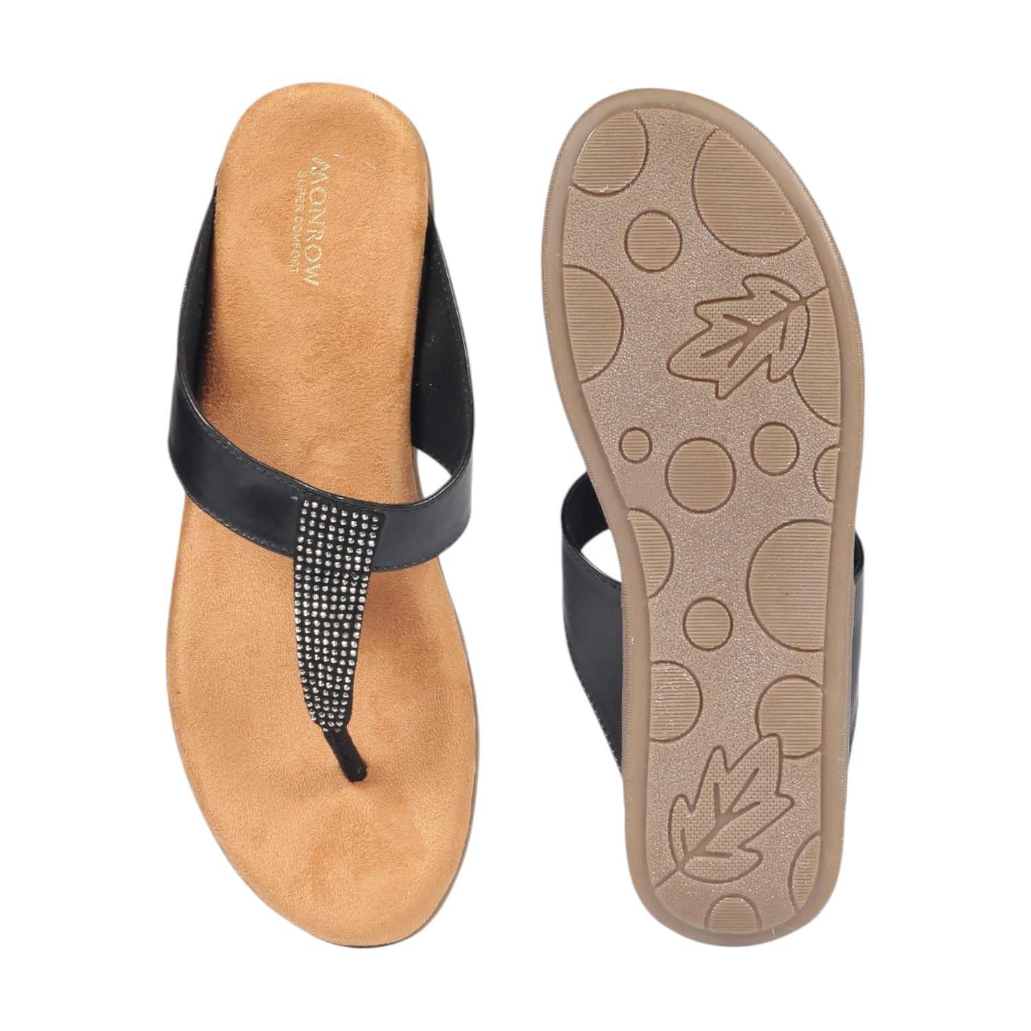 Monrow Defne Black Flat