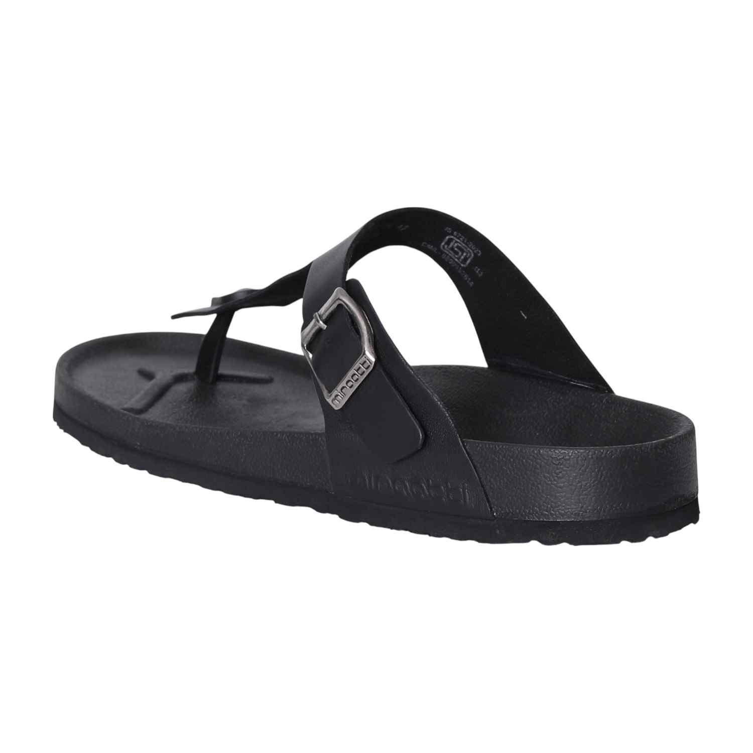 Men Black Comfort Flipflops