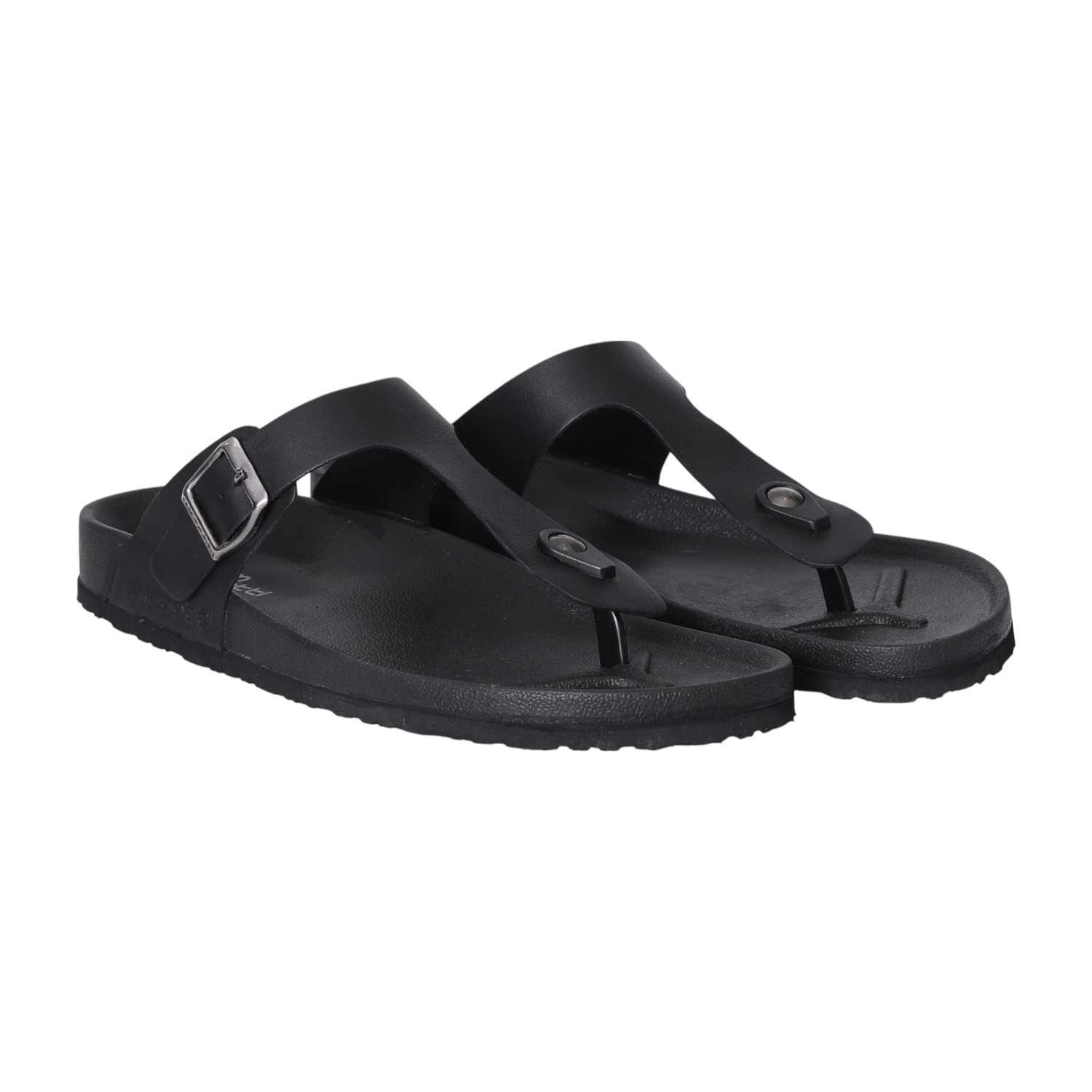 Men Black Comfort Flipflops