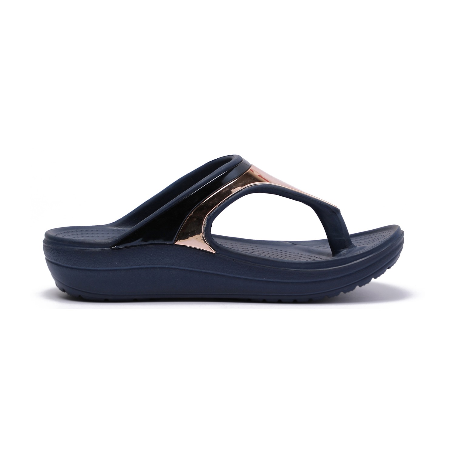 Casual Navy Flip Flops for Women