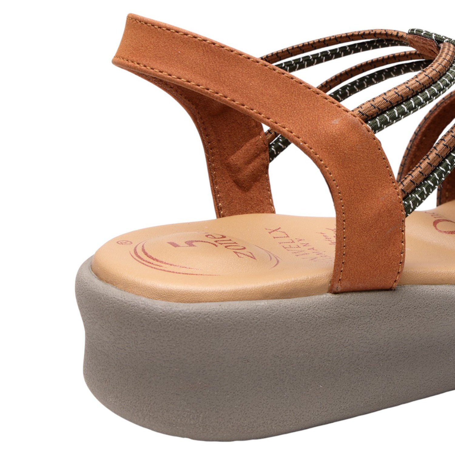 Earthy Elegance Women Woven Strap Slingback Sandals