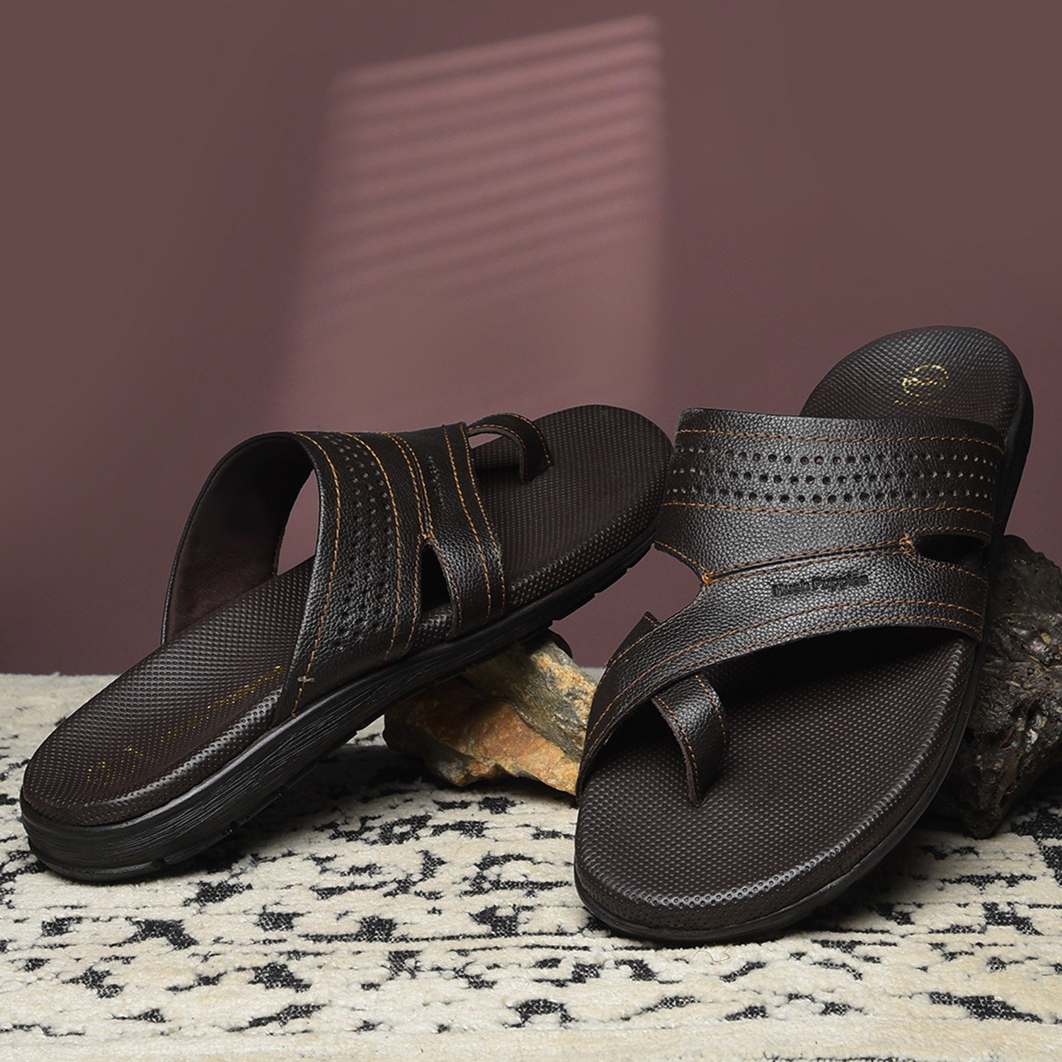 Men Charles 2.0 Tr Brown Slippers