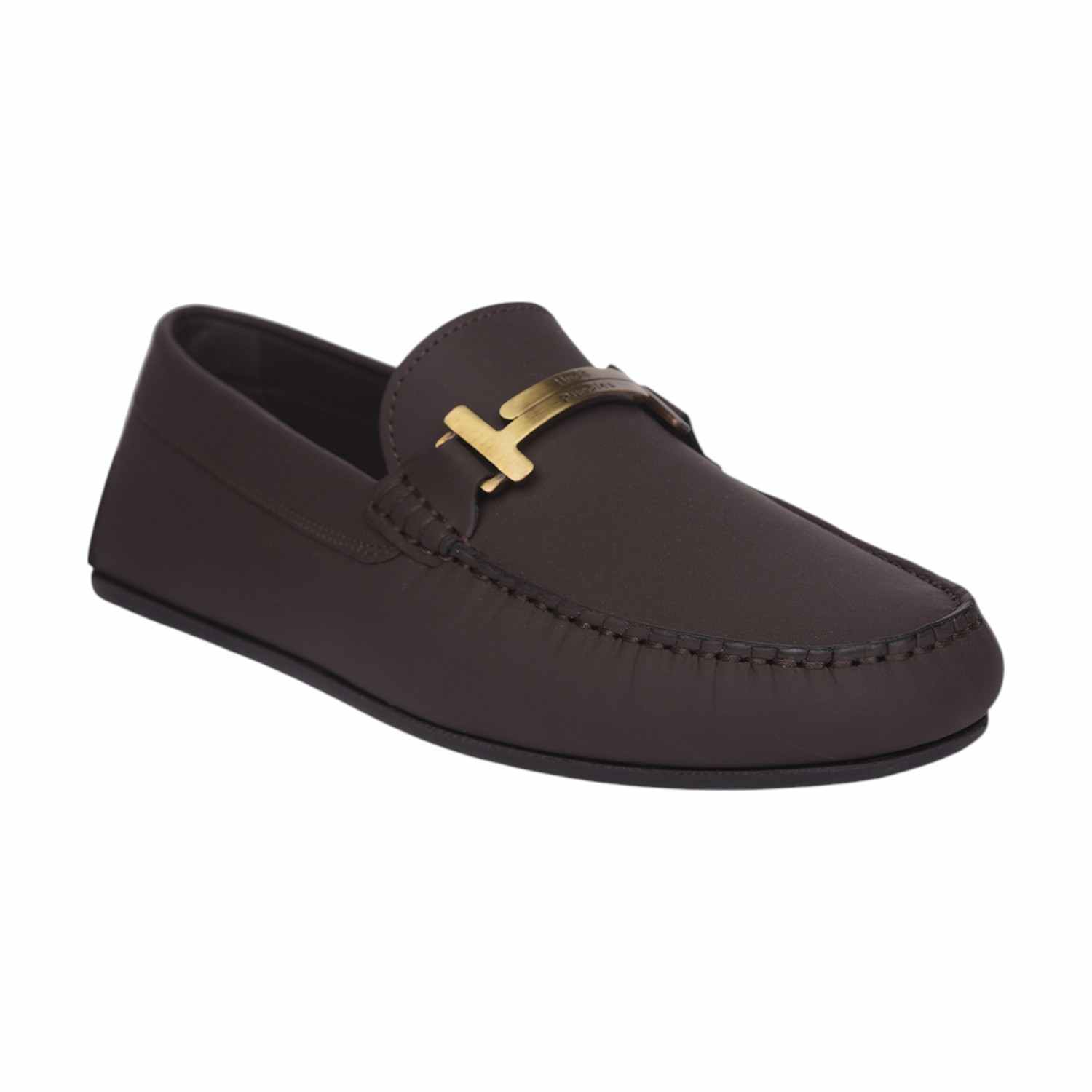 Jackson Satin Trim Brown Loafers For Men