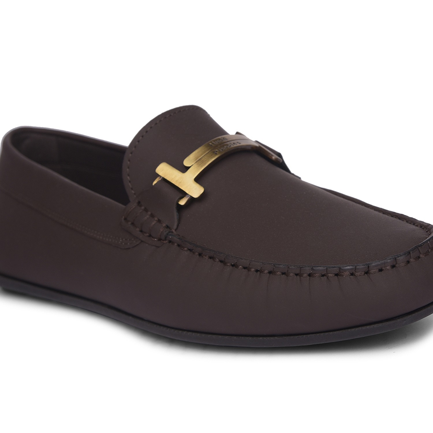Jackson Satin Trim Brown Loafers For Men