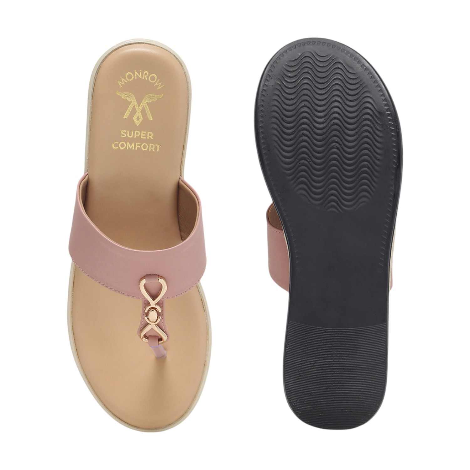 Monrow Thelema Pink Flatform Heels