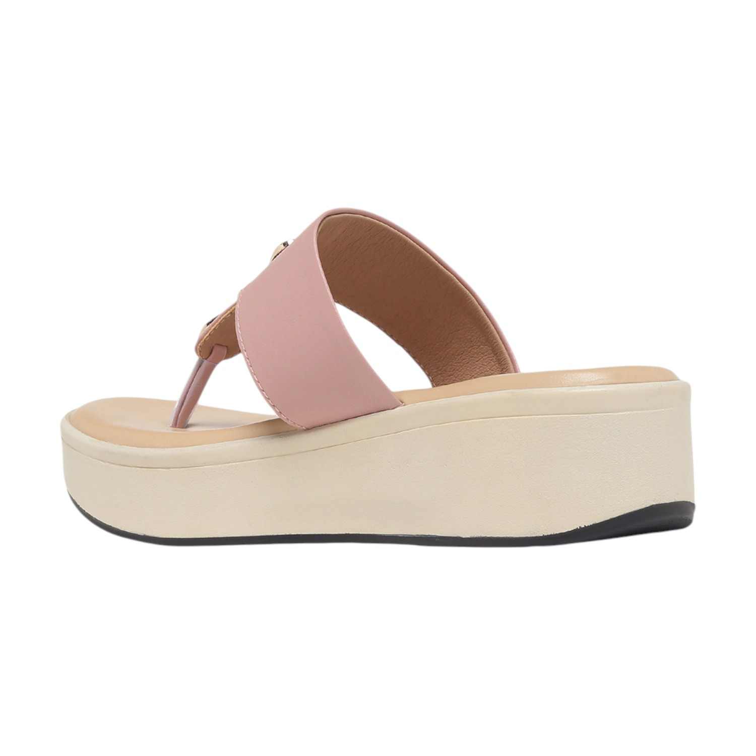 Monrow Thelema Pink Flatform Heels