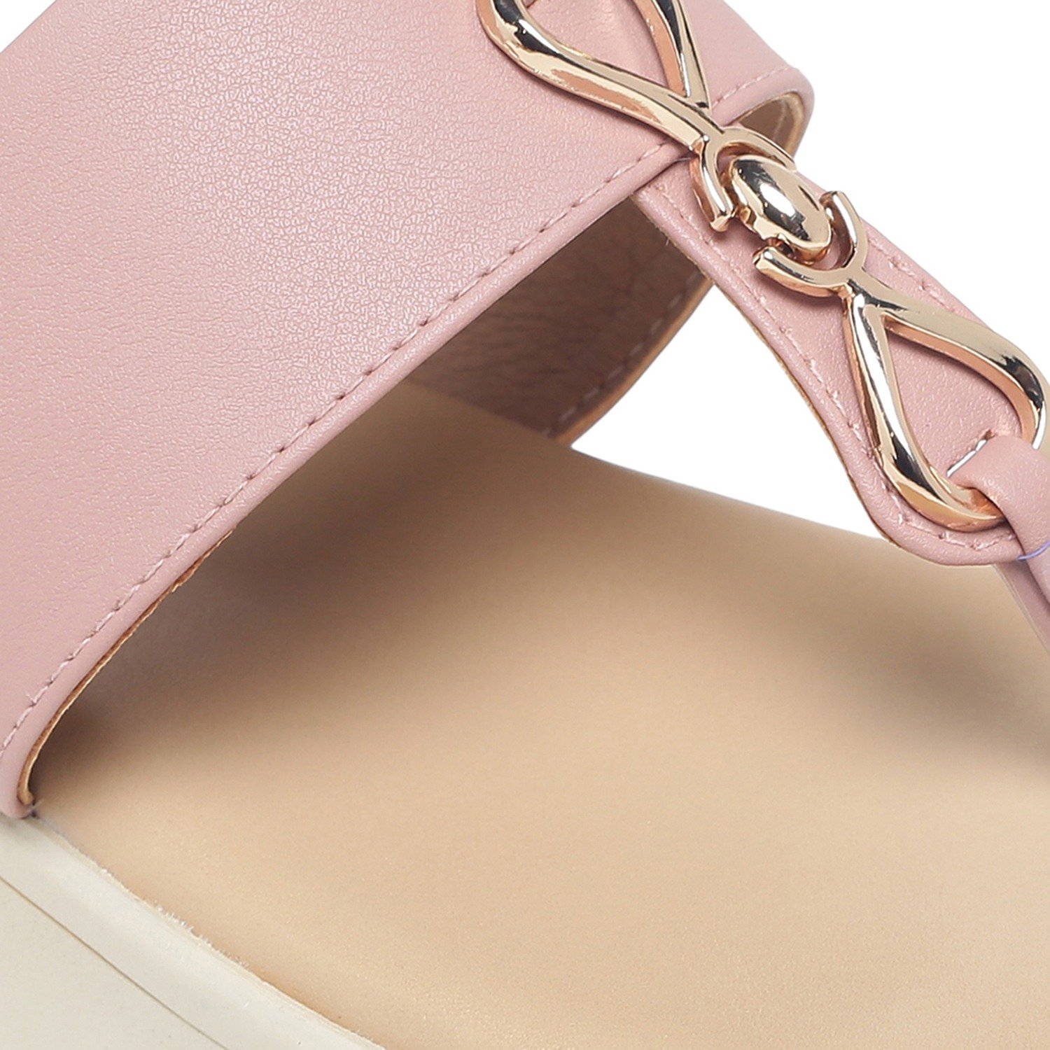 Monrow Thelema Pink Flatform Heels