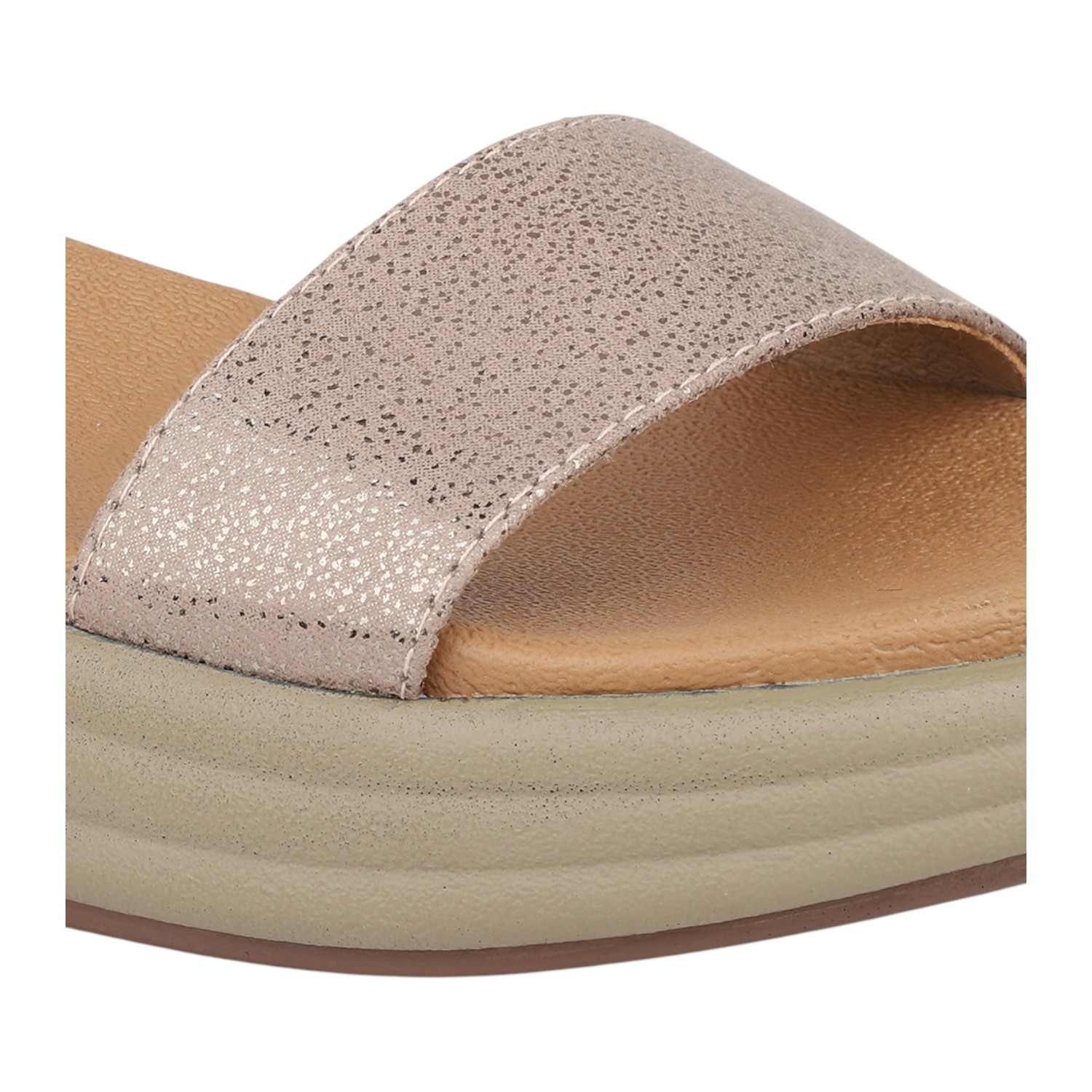 Women Chikoo Adjustable Ankle Strap Comfort Sandals
