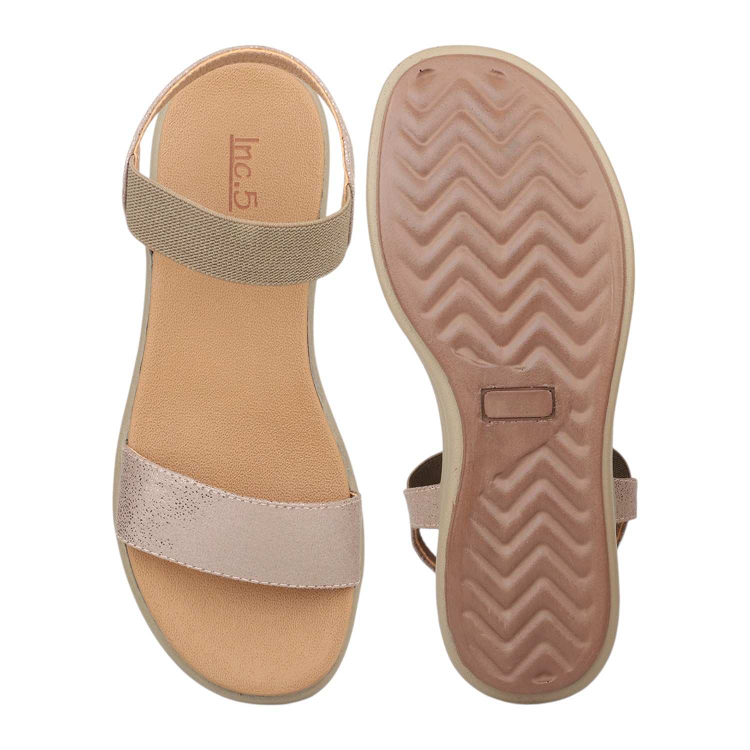 Women Chikoo Adjustable Ankle Strap Comfort Sandals