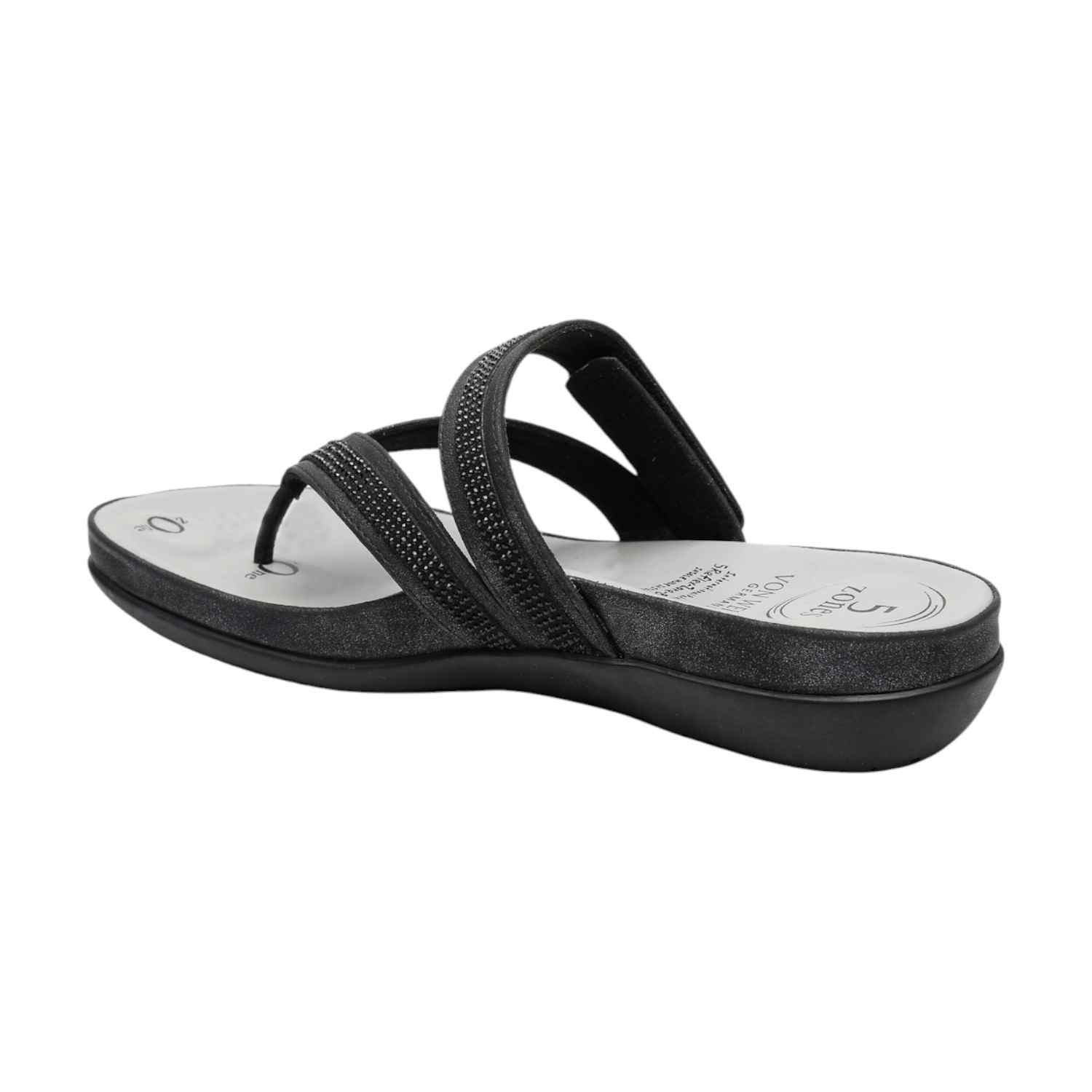 Women Black Casual Flat