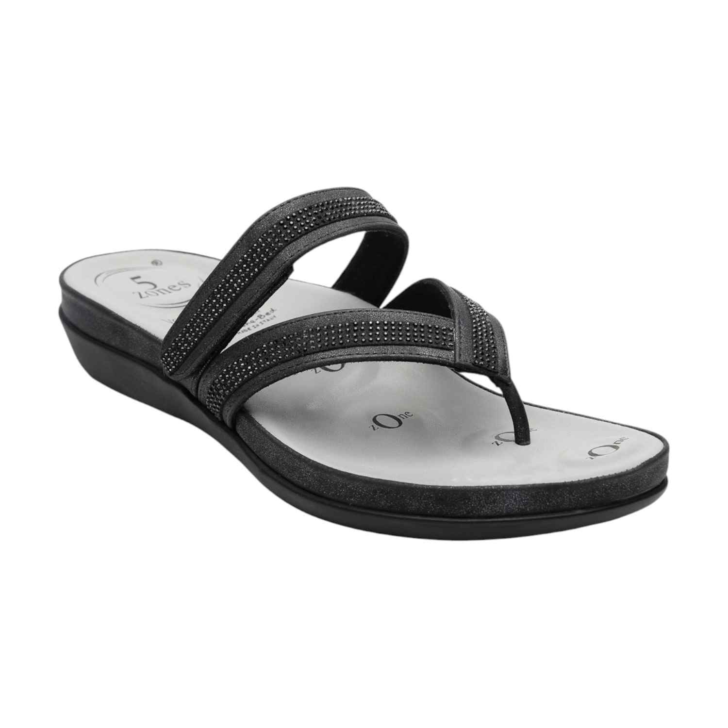 Women Black Casual Flat