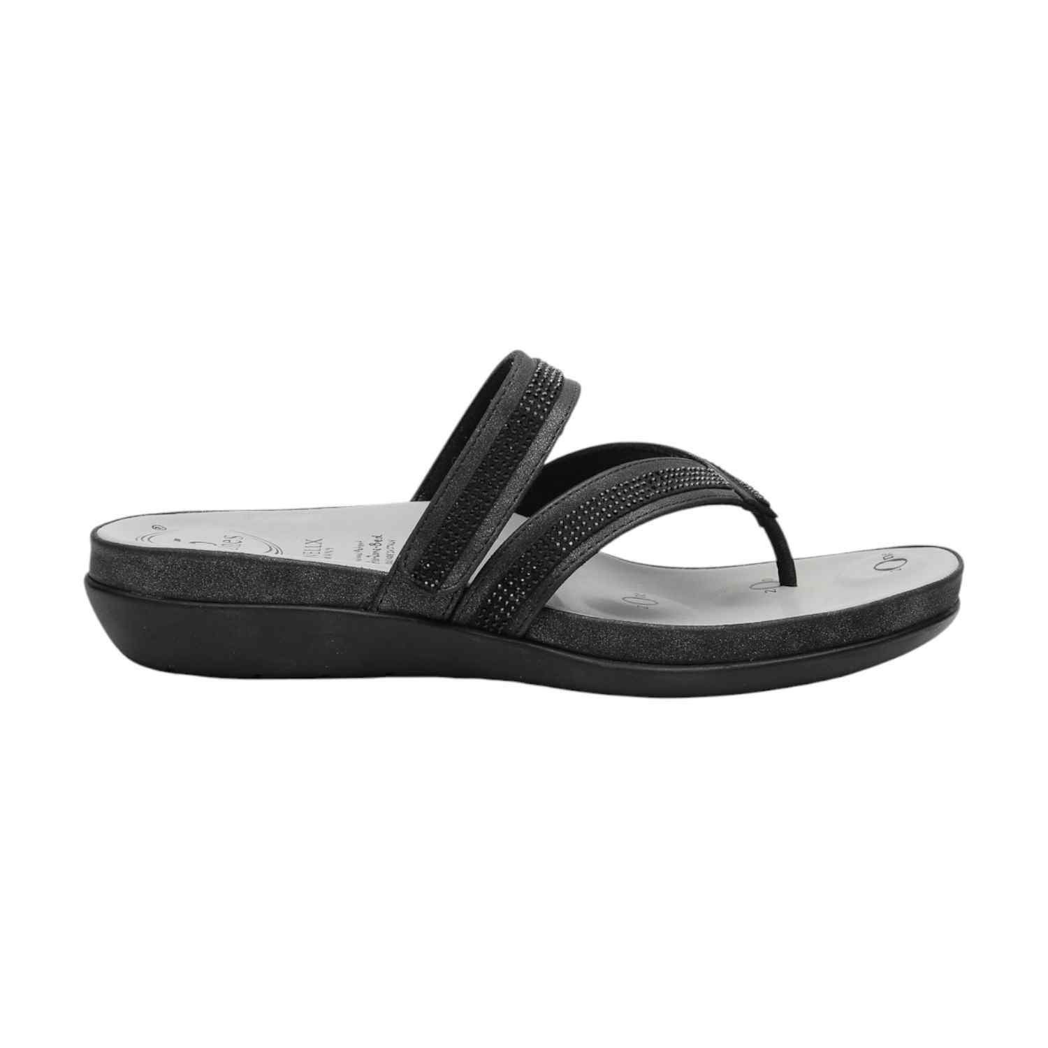 Women Black Casual Flat