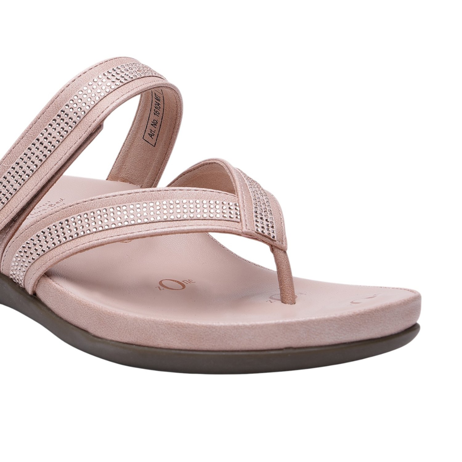 Women Gold-multi Casual Flat