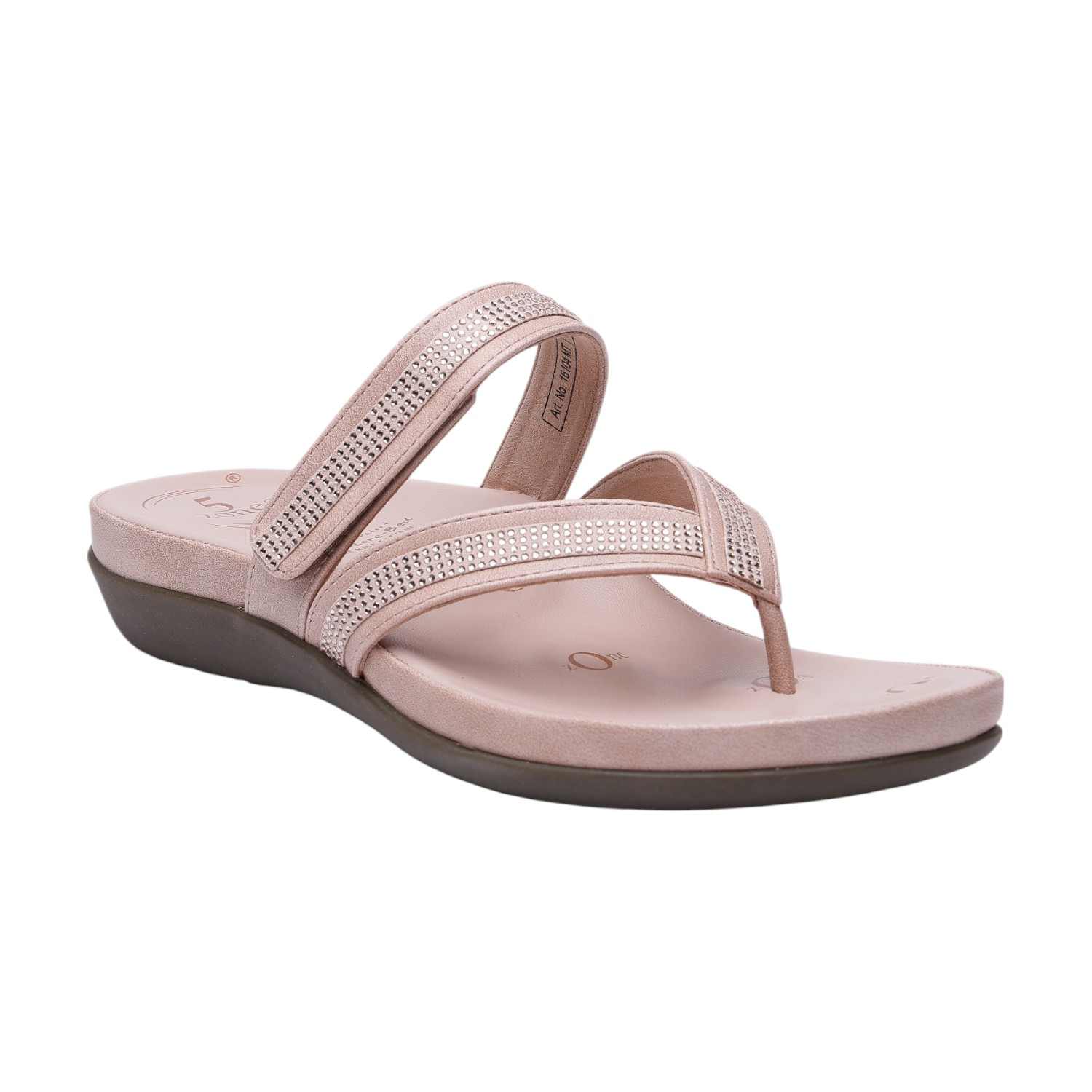 Women Gold-multi Casual Flat