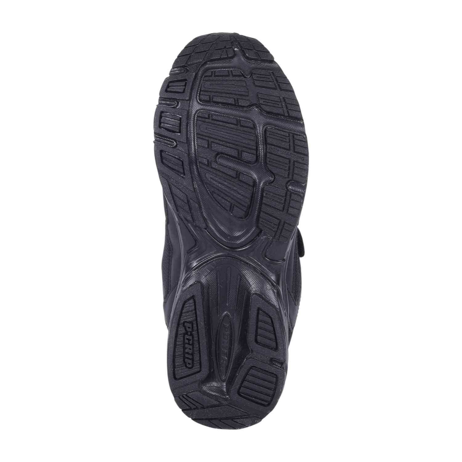 Black Velcro School Shoes For Kids