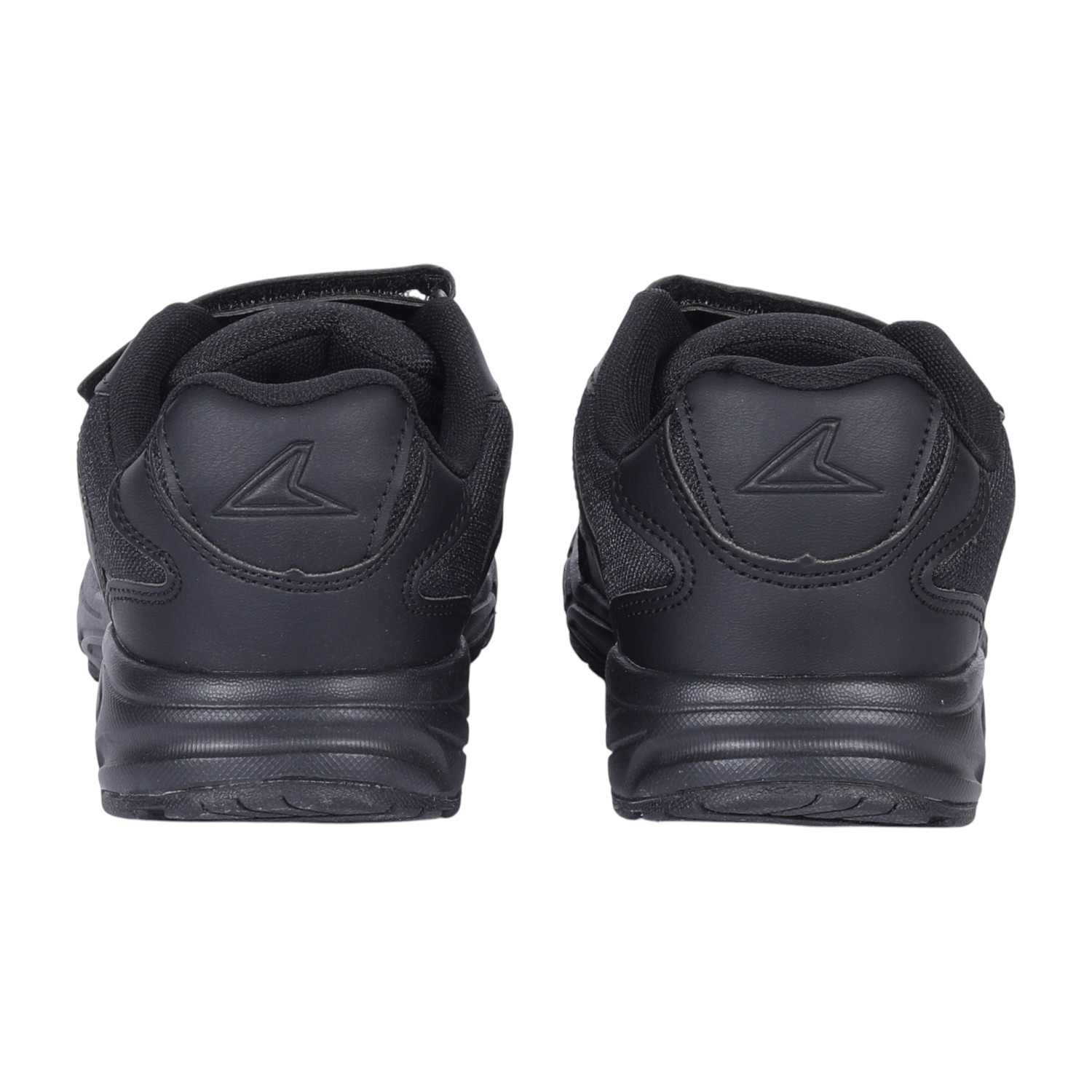 Black Velcro School Shoes For Kids