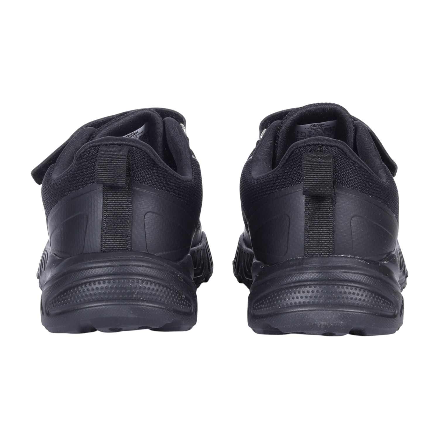 Black Velcro School Shoes For Kids