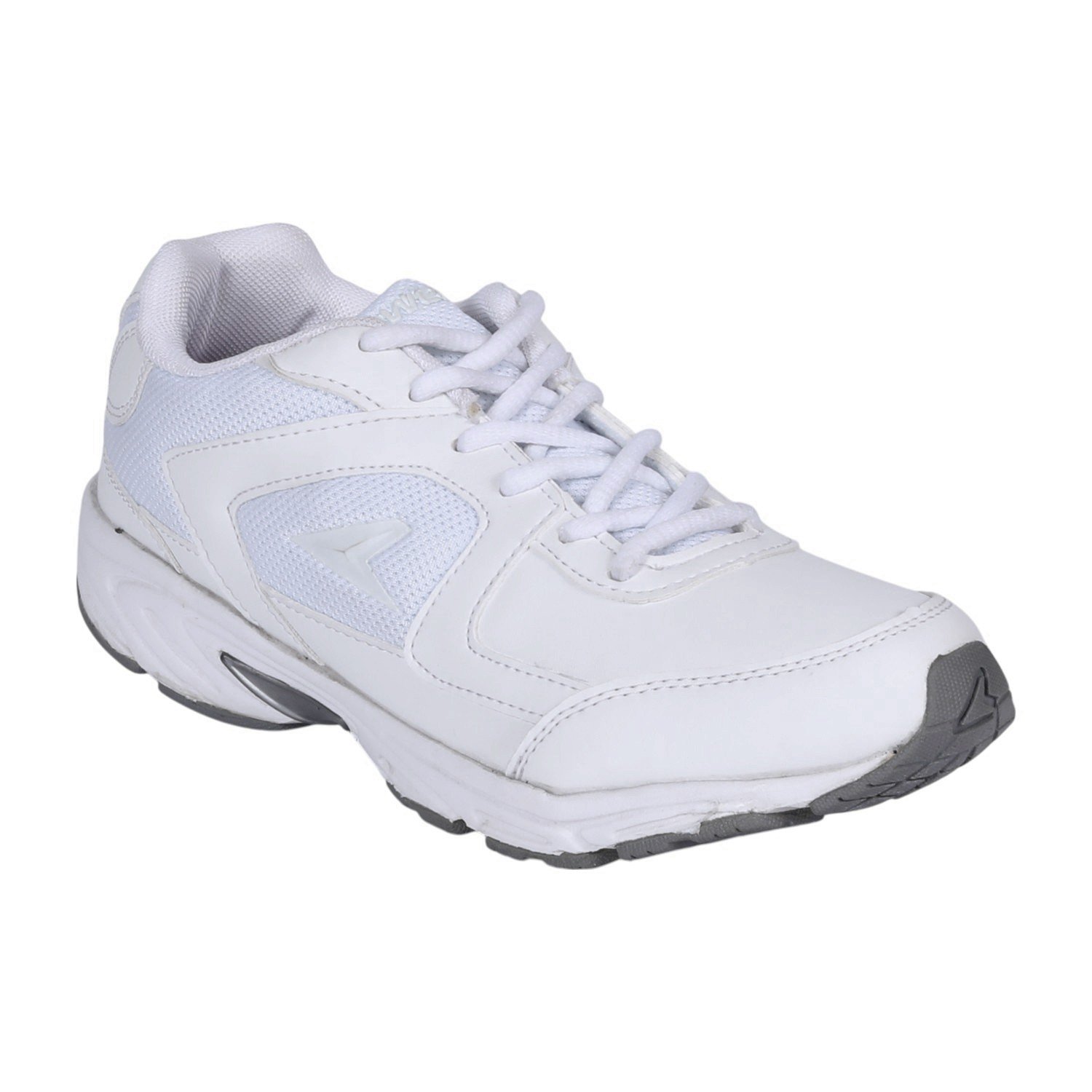 White Velcro Shool Shoes For Kids