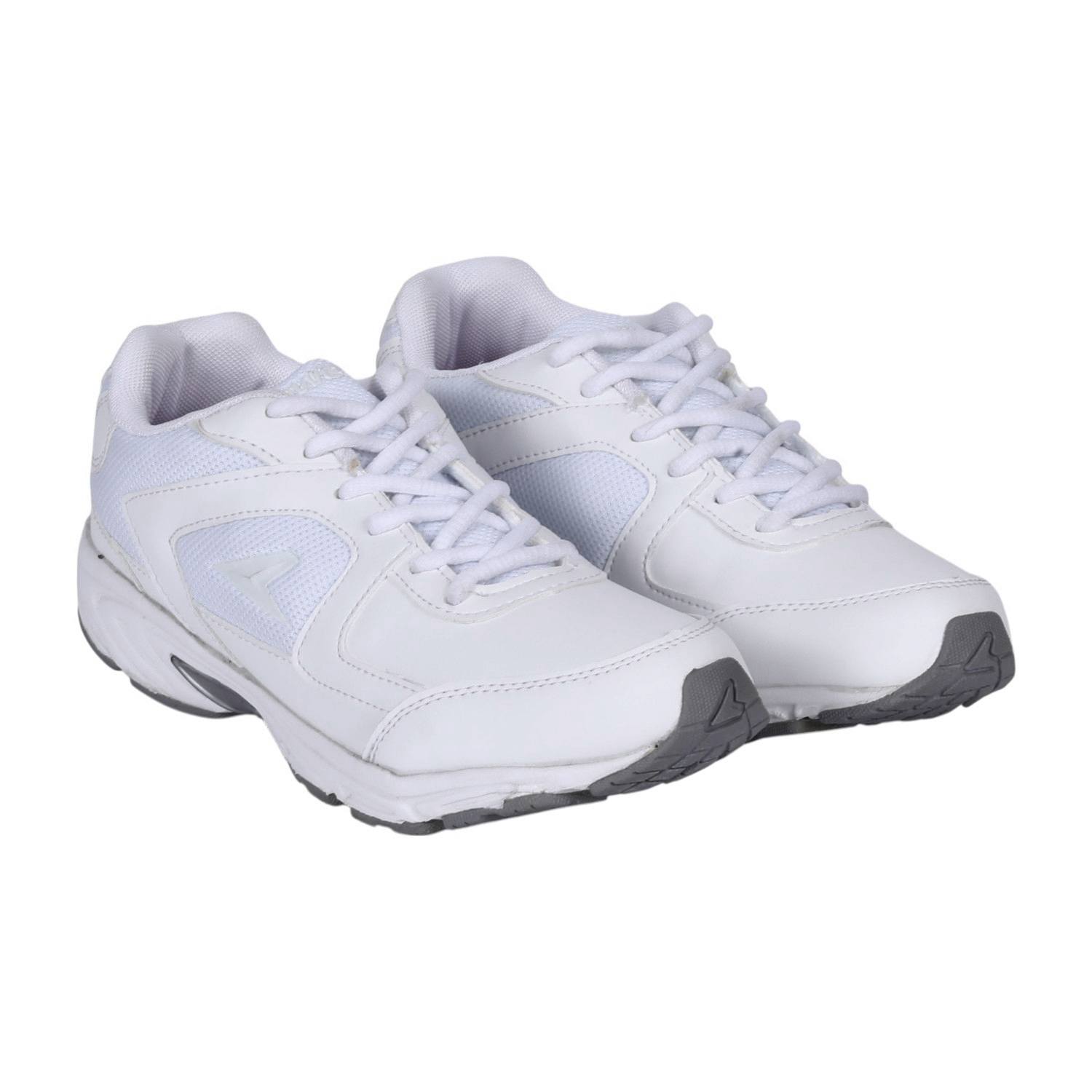 White School Shoes Lace Up For Kids