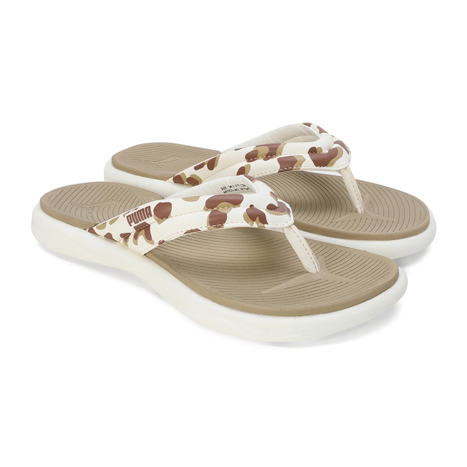 Women Royalcat Softride Cara  Thong Tan Flip Flops