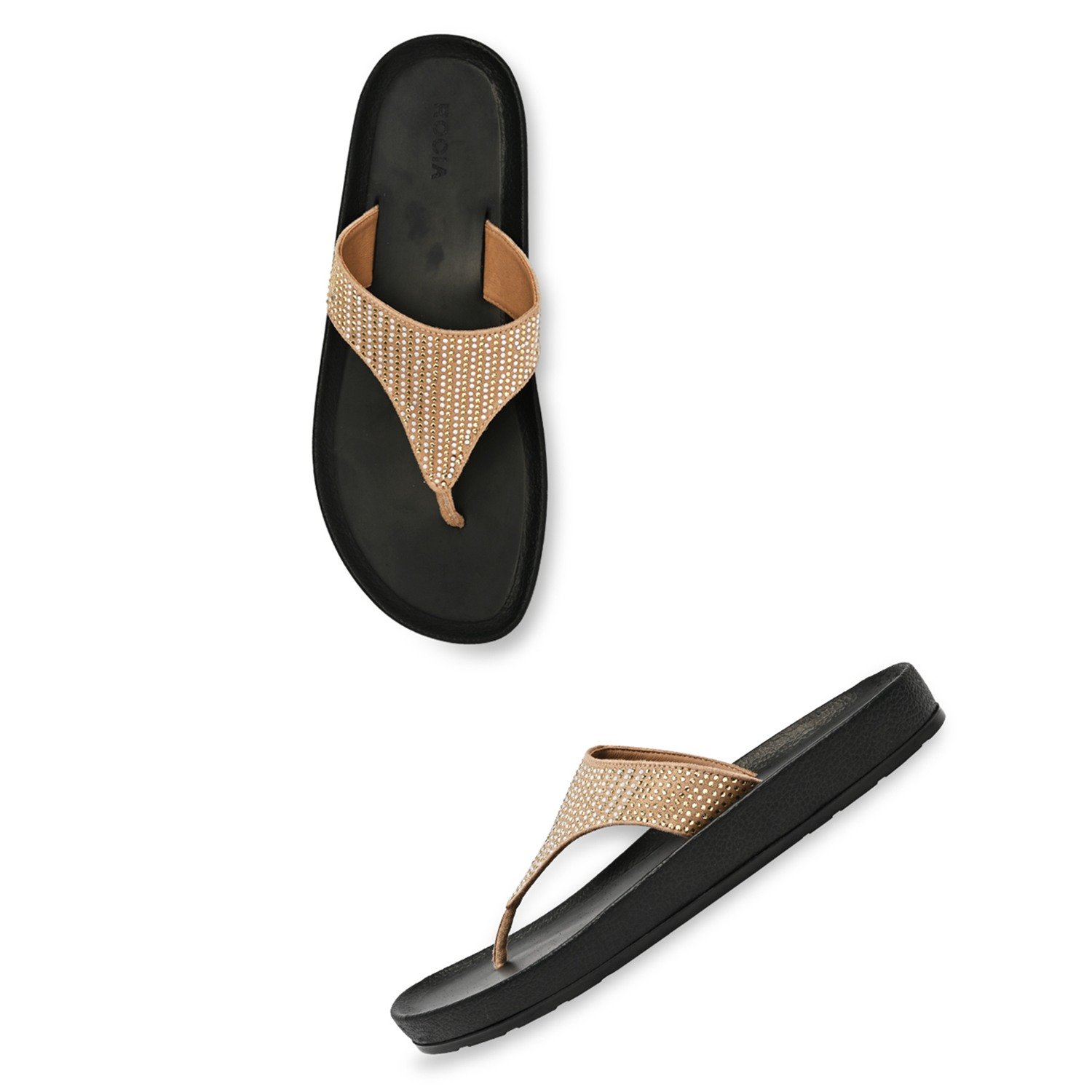 Women Casual Flat Flexi Sole Sandals