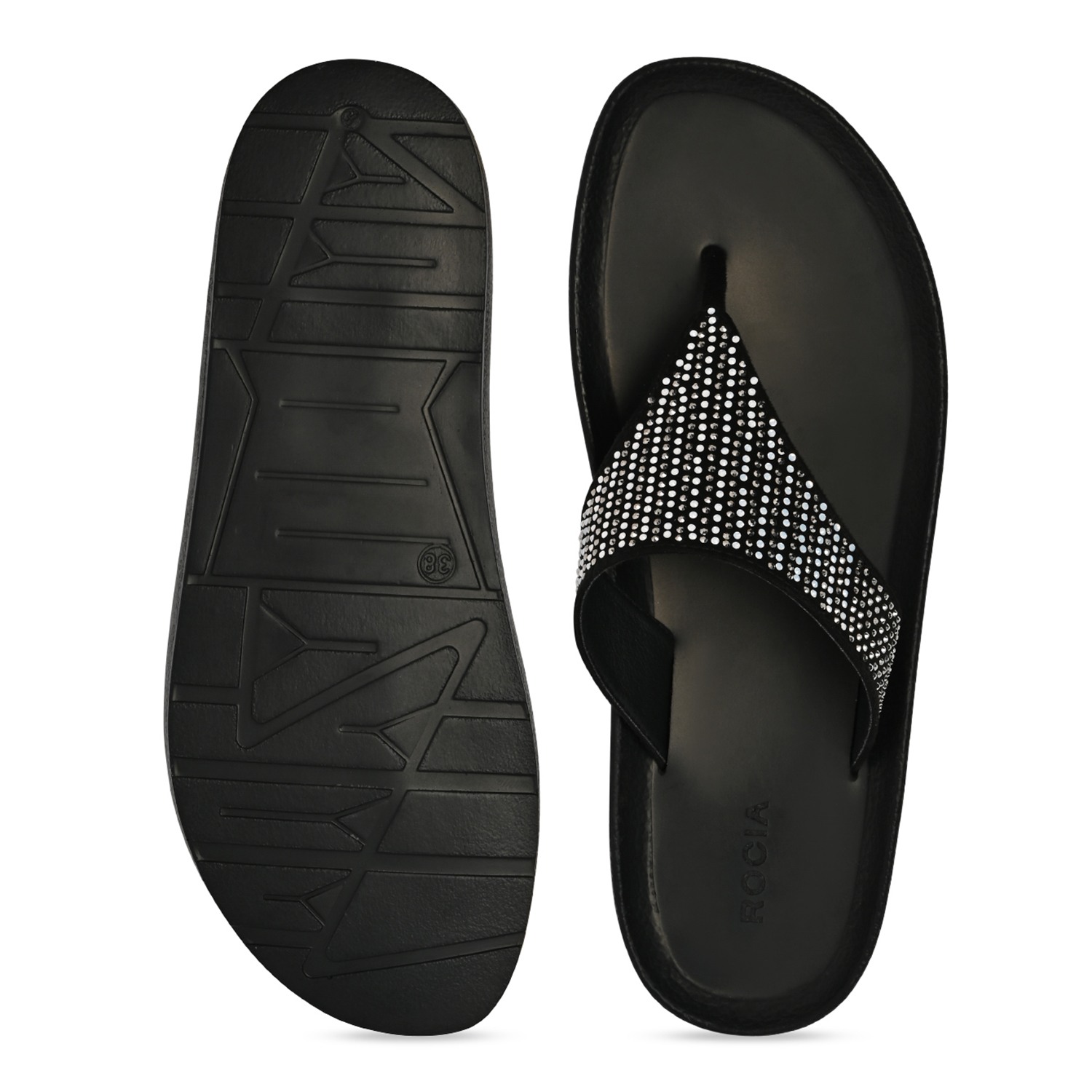 Women Casual Flat Flexi Sole Sandals