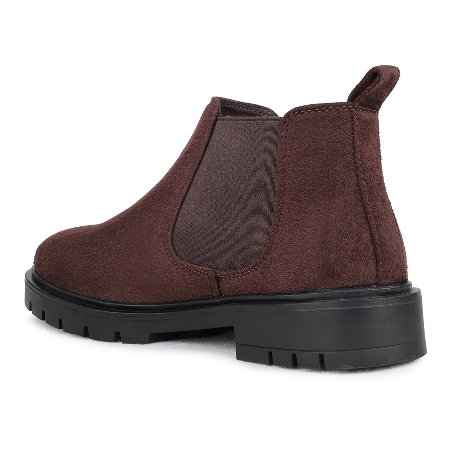 Inc.5 Womens Brown Casual Solid Chelsea Boots
