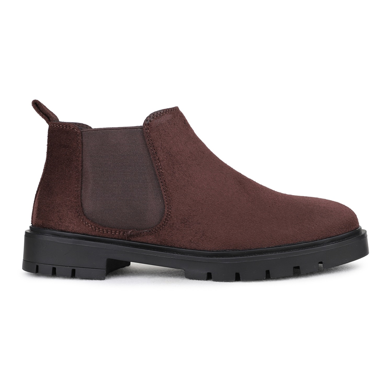 Inc.5 Womens Brown Casual Solid Chelsea Boots