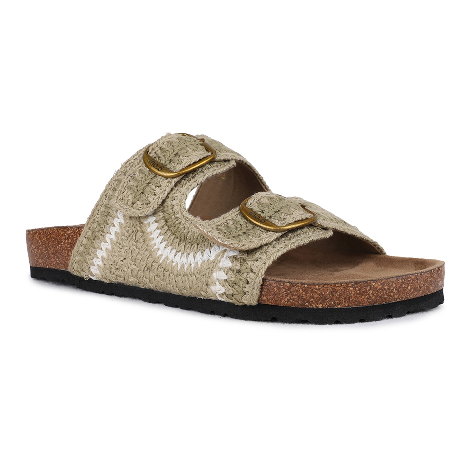 Inc.5 Women Green Sandals