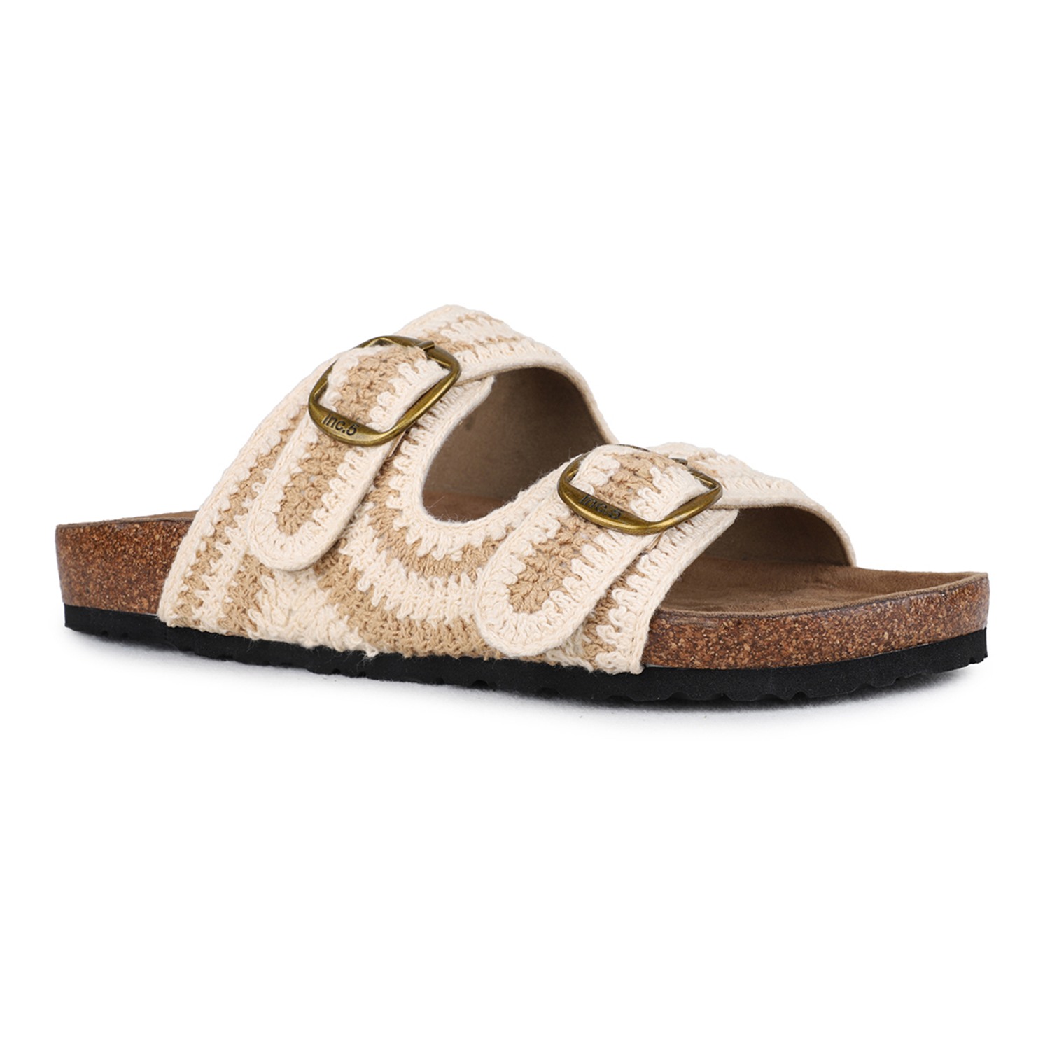Inc.5 Women Beige Sandals